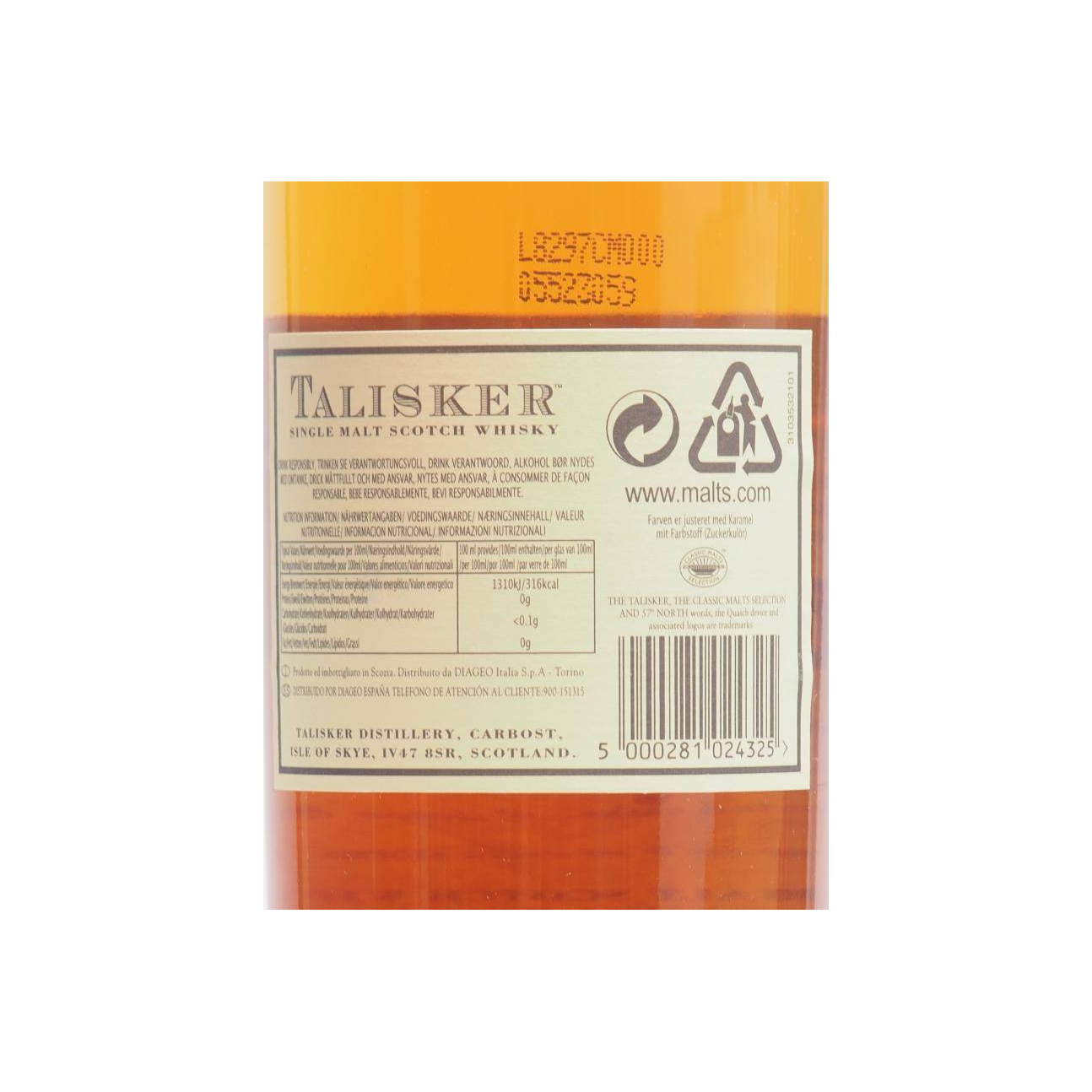 Talisker Single Malt Whisky 3