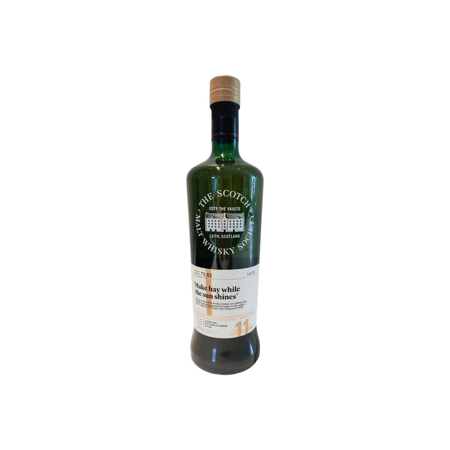 The Scotch Malt Whisky Society 2006 11 Years Single Malt Whisky