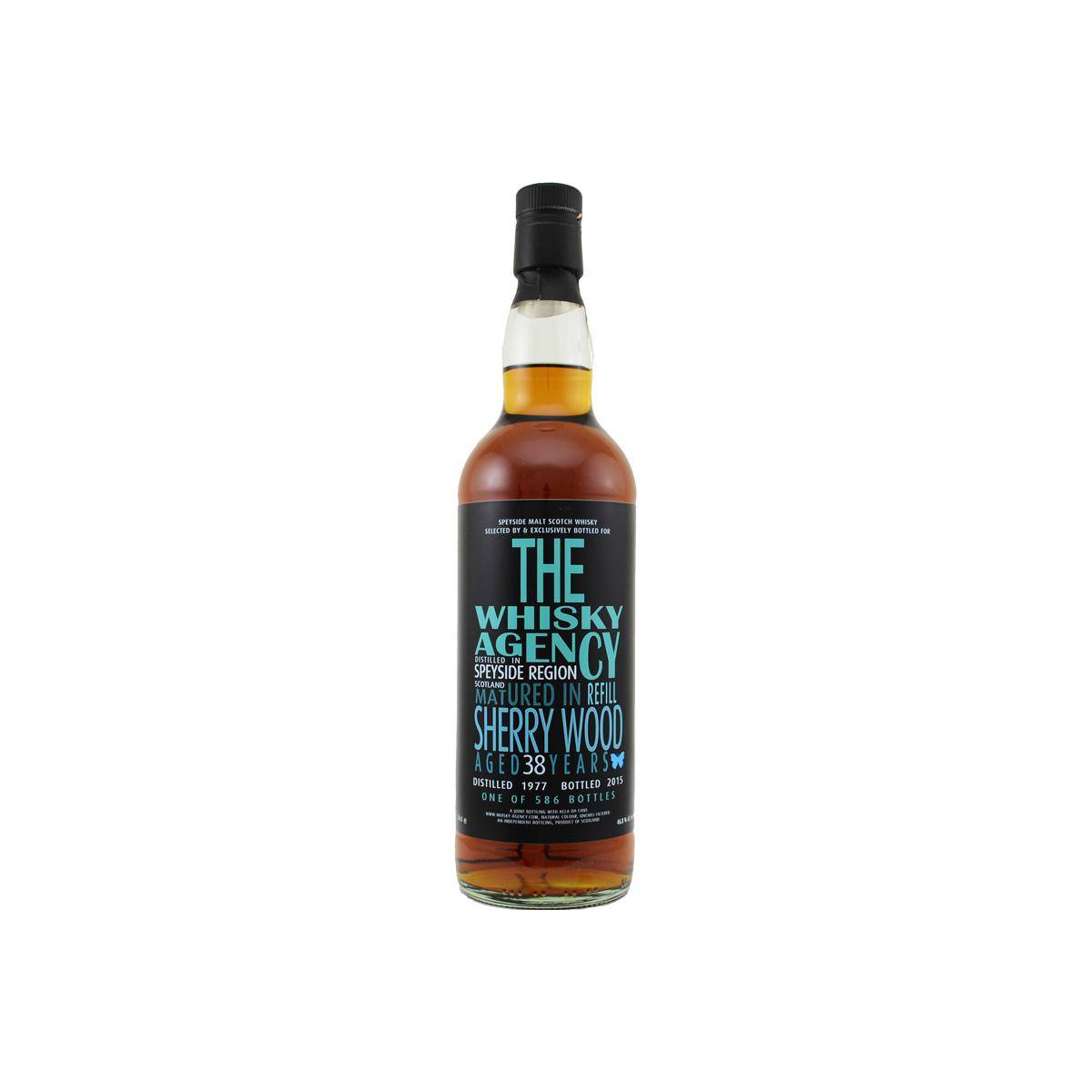 The Whisky Agency 1977 38 Years Single Malt Whisky
