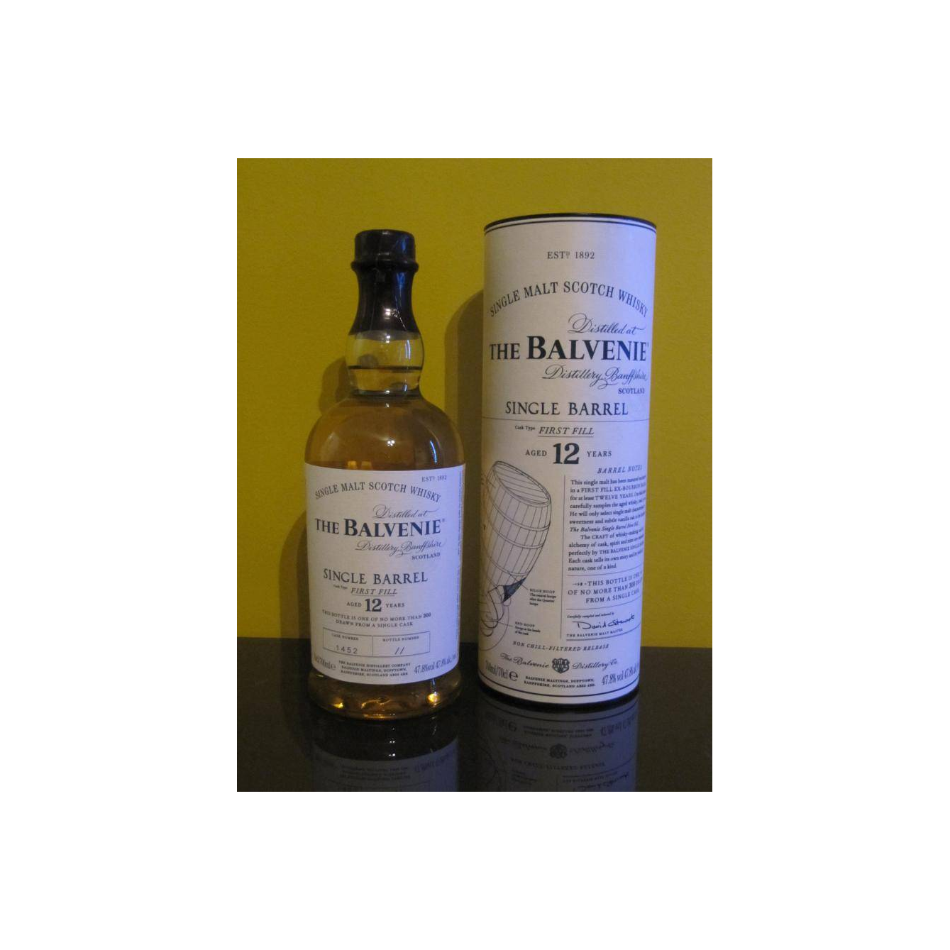 The Balvenie Single Cask 12 Years Single Malt Whisky