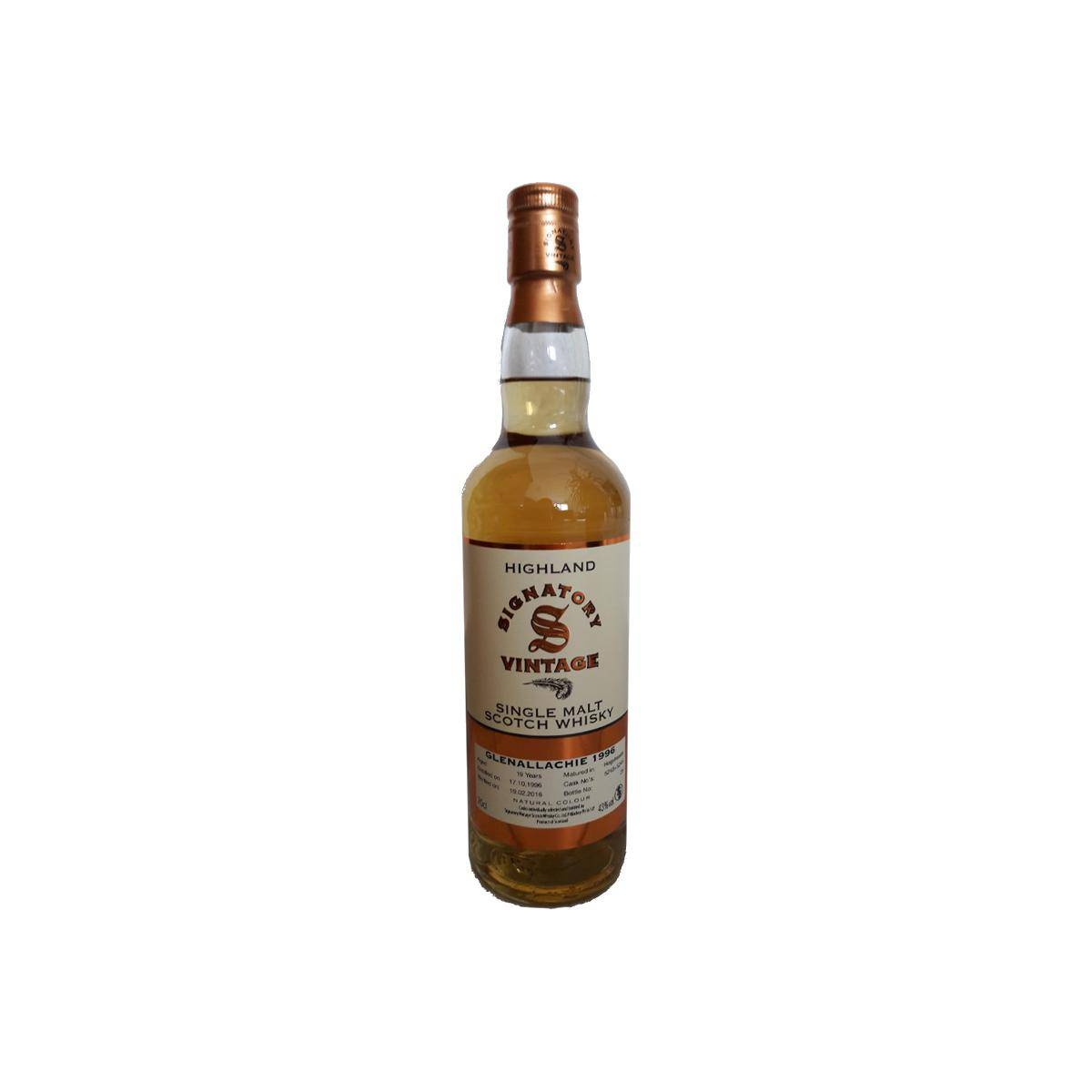 The GlenAllachie Vintage Collection 1996 19 Years Single Malt Whisky