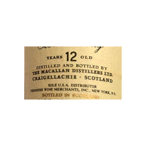 The Macallan Miniature 12 Years Single Malt Whisky 3
