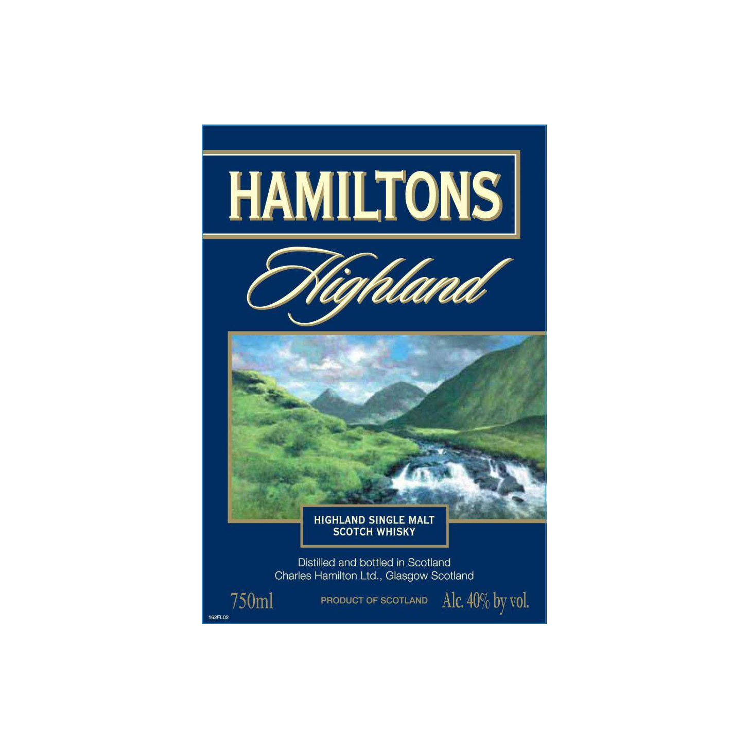 Hamiltons Single Malt Whisky