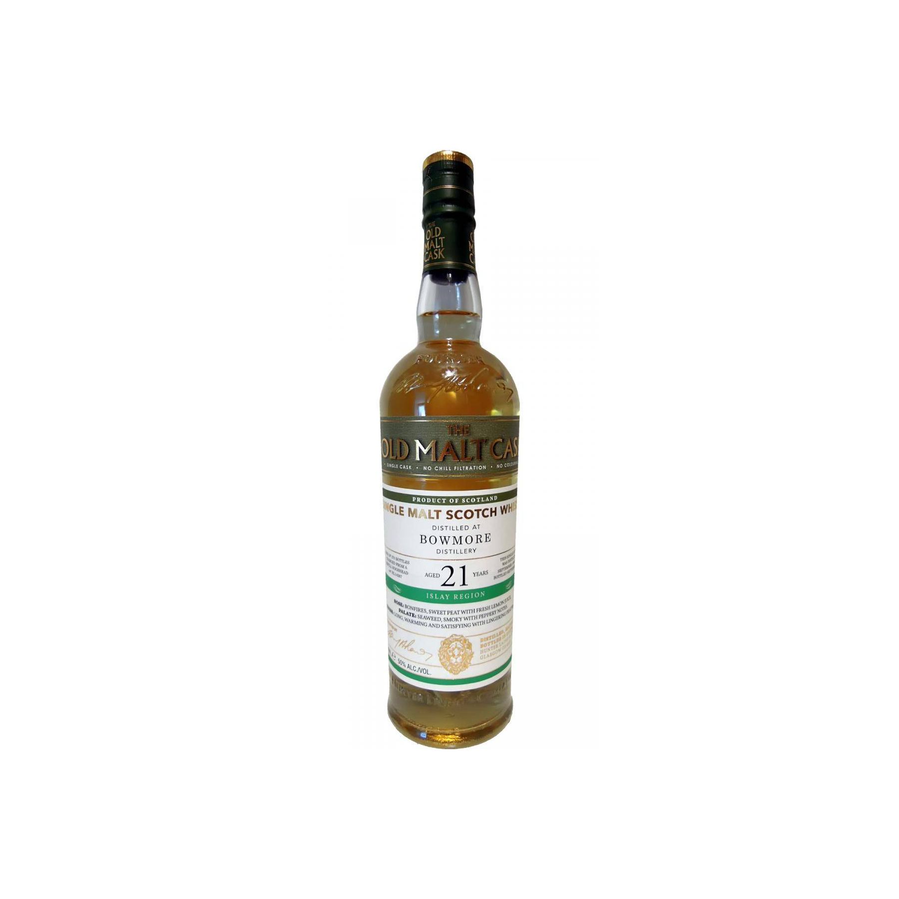 Bowmore Old Malt Cask 1996 21 Years Single Malt Whisky