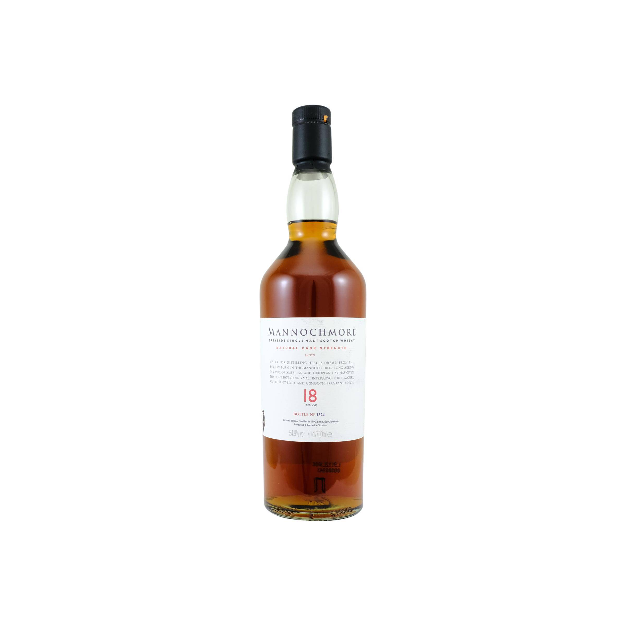 Mannochmore 1990 18 Years Single Malt Whisky