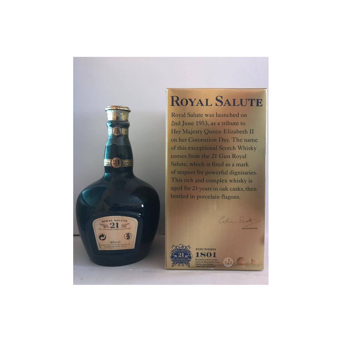 Chivas Regal 21 Years Blended Whisky 3