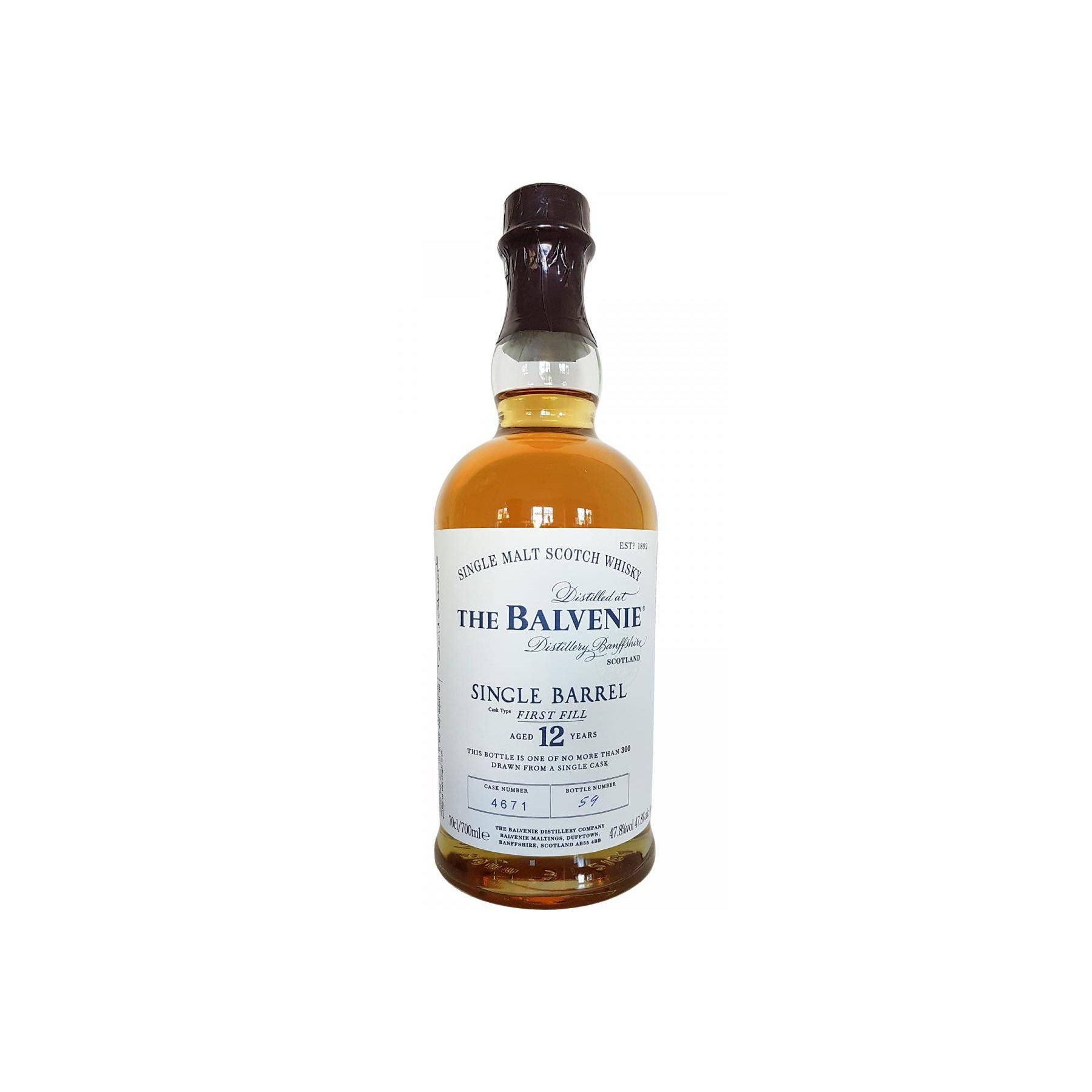 The Balvenie Single Cask 12 Years Single Malt Whisky