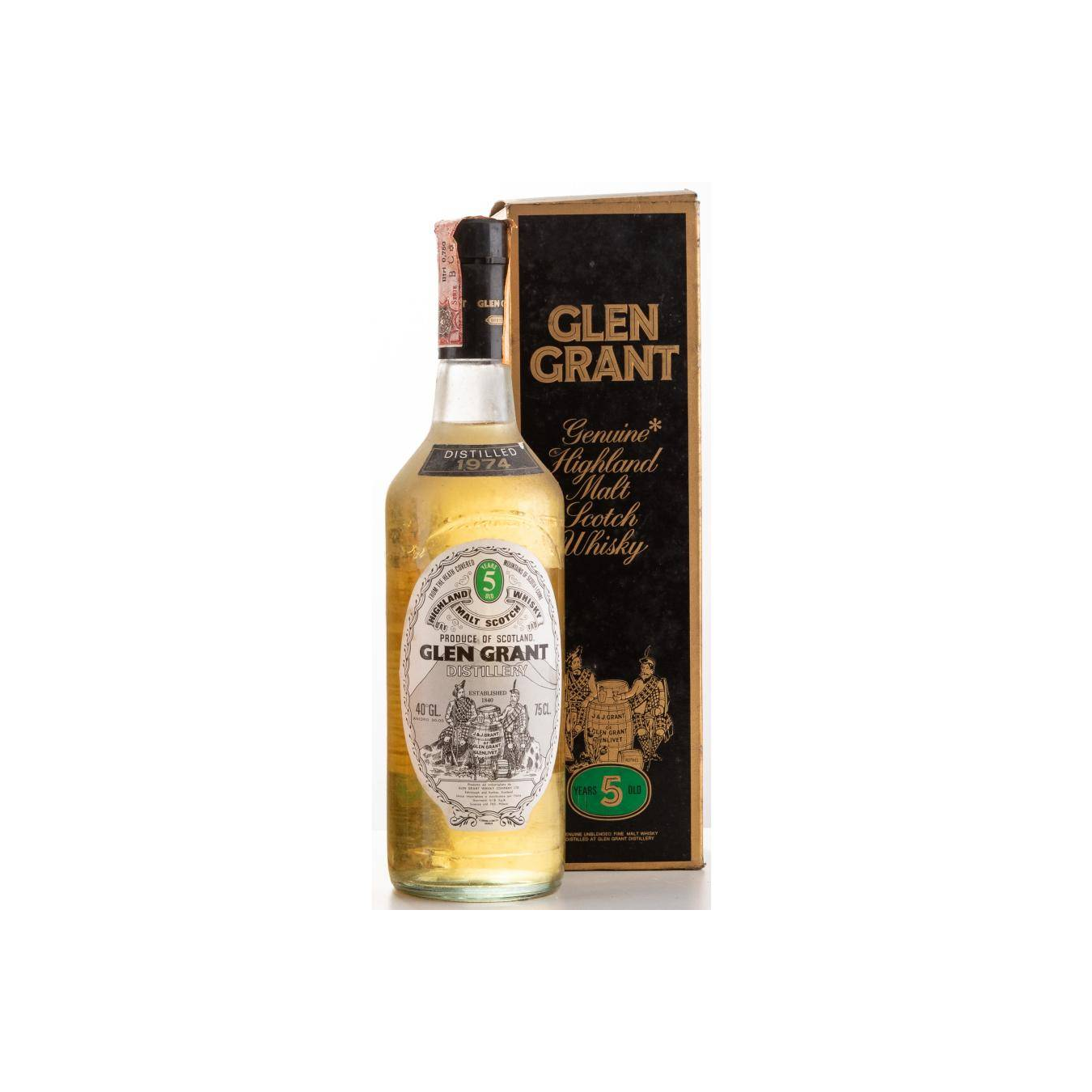 Glen Grant 1974 5 Years Single Malt Whisky 2