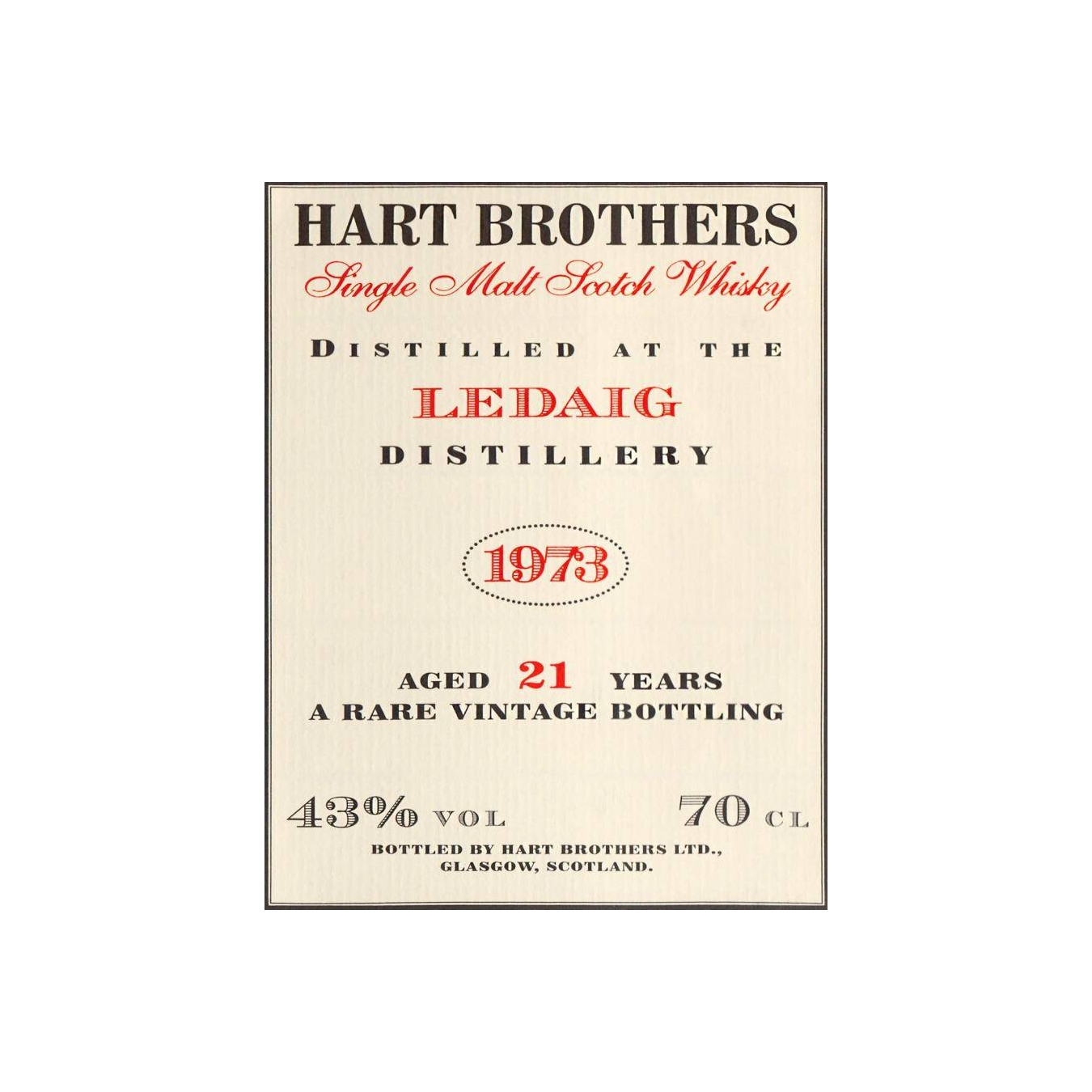 Tobermory 1973 21 Years Single Malt Whisky 2