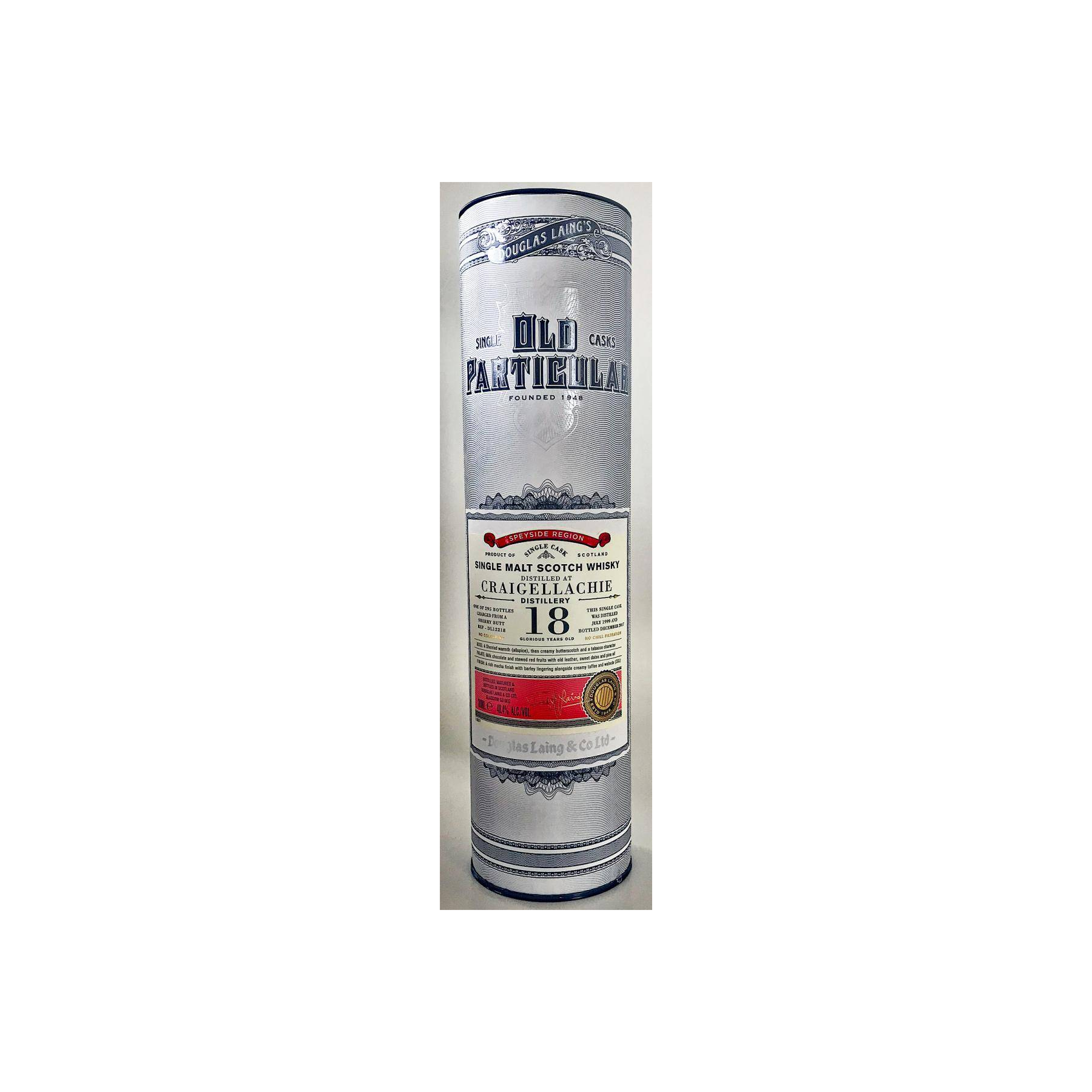 Craigellachie Old Particular 1999 18 Years Single Malt Whisky 2