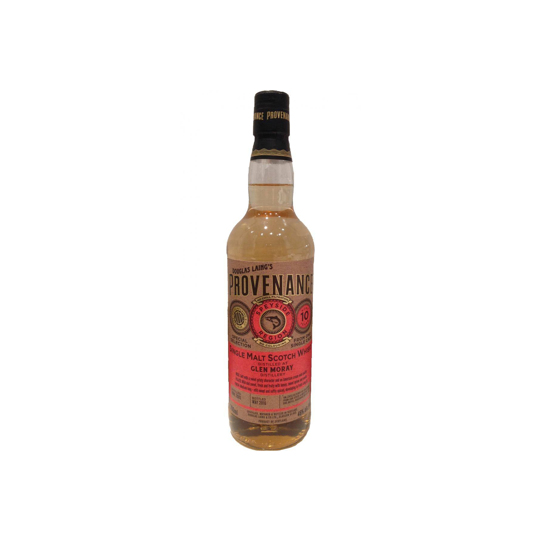 Glen Moray 2005 10 Years Single Malt Whisky