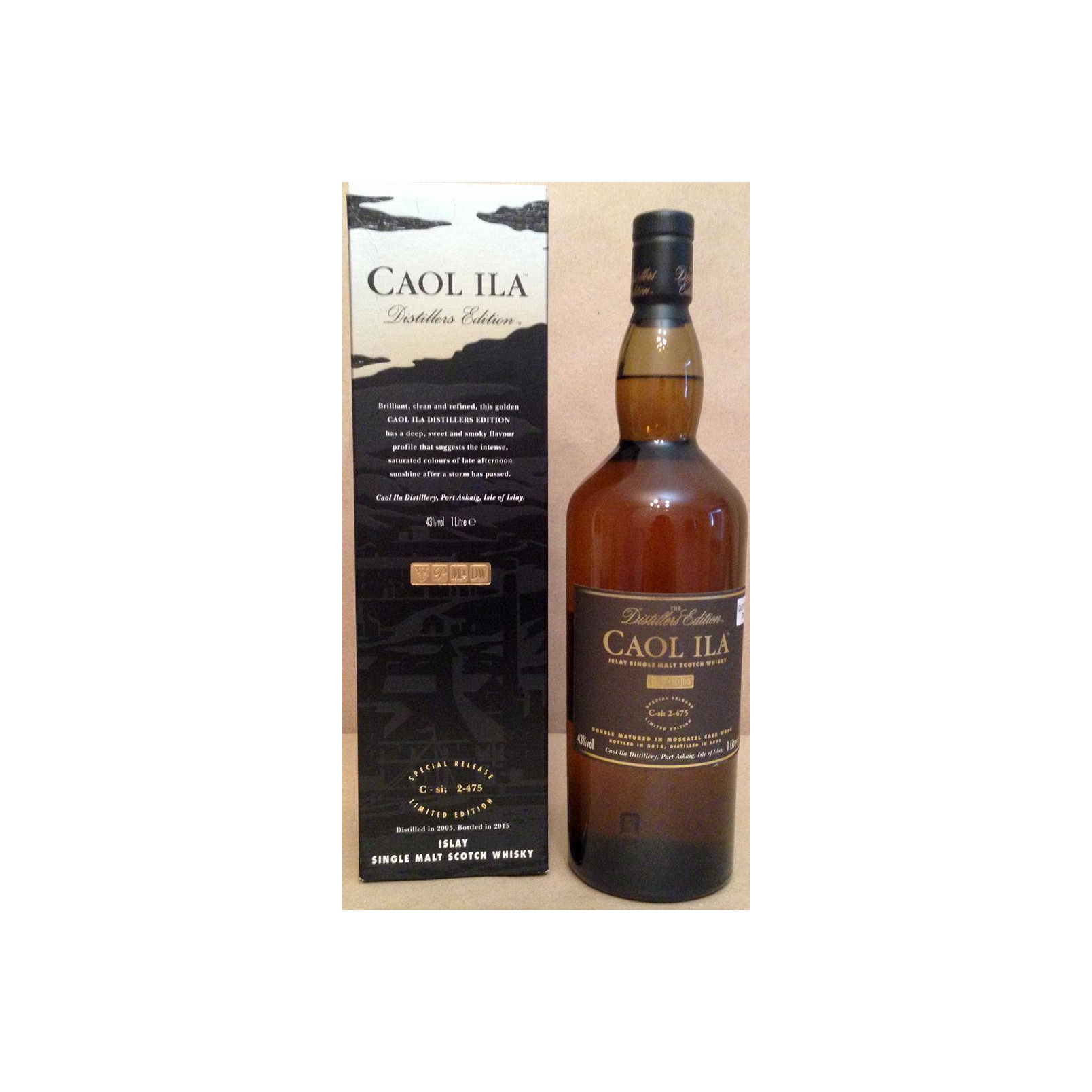 Caol Ila The Distillers Edition 2003 12 Years Single Malt Whisky