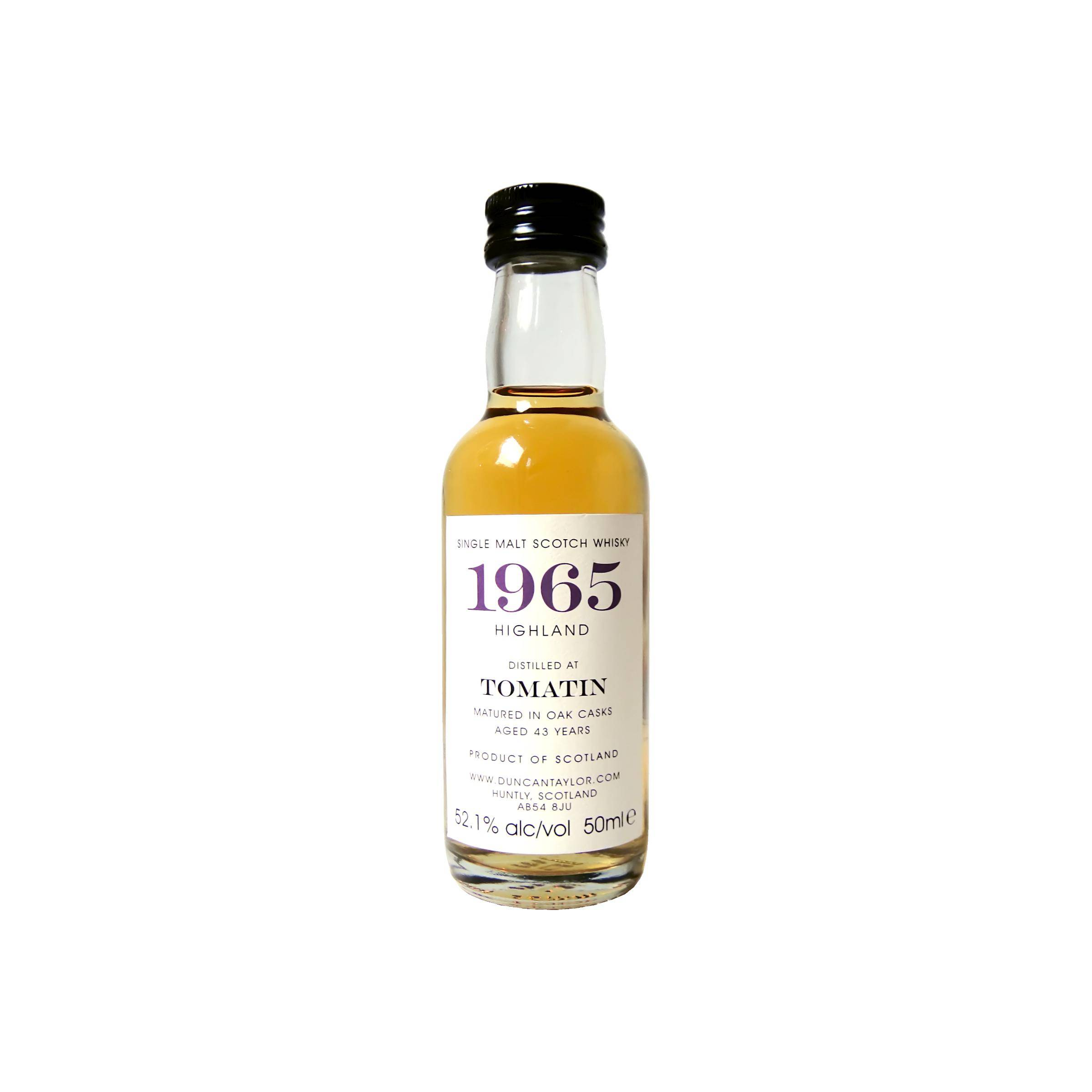 Tomatin Miniature 1965 43 Years Single Malt Whisky 2