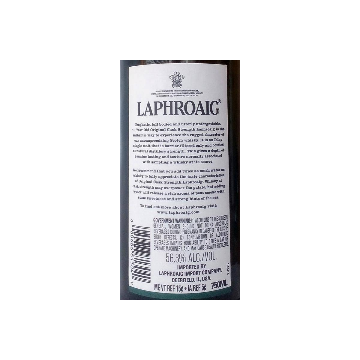 Laphroaig 10 Years Single Malt Whisky 2