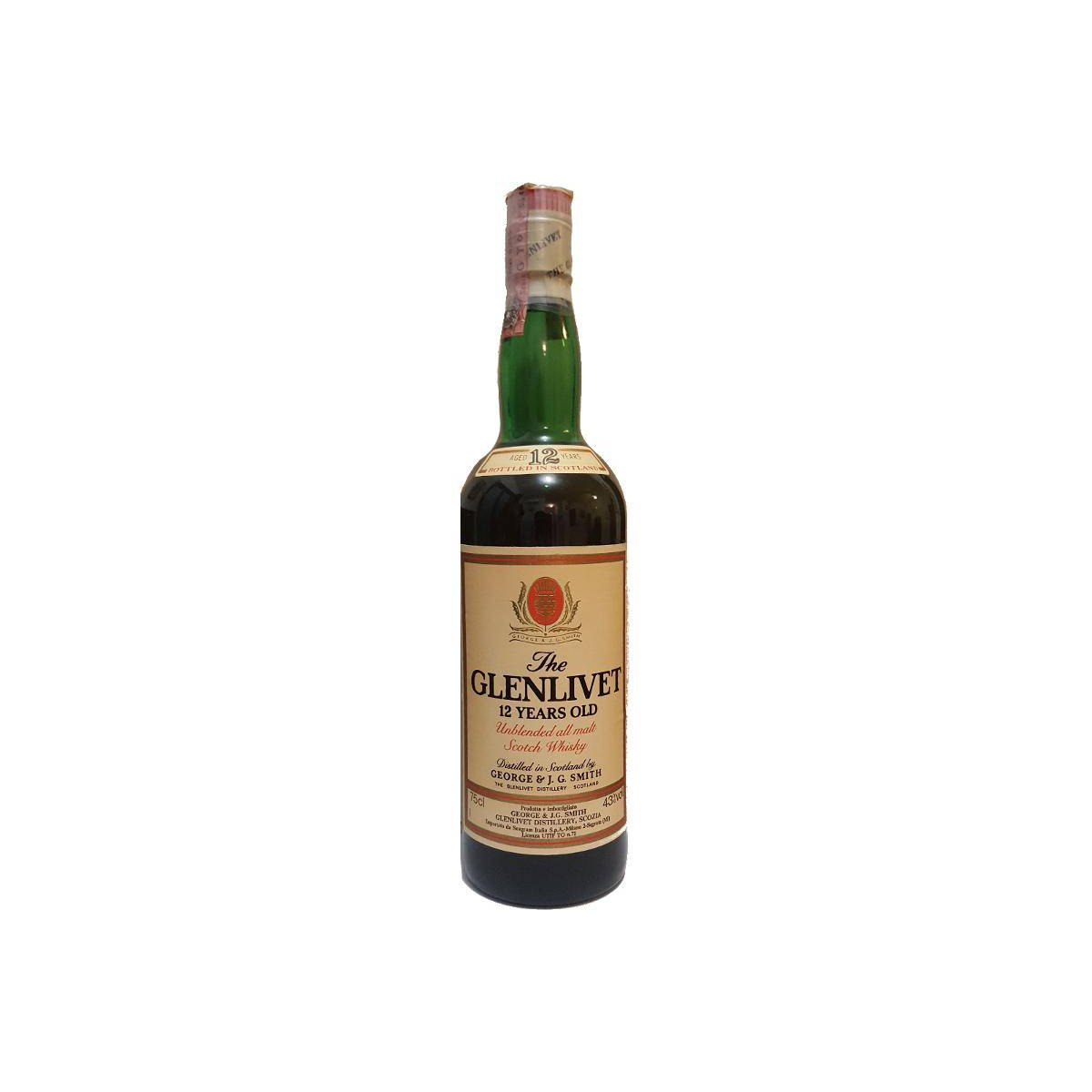 The Glenlivet 12 Years Single Malt Whisky