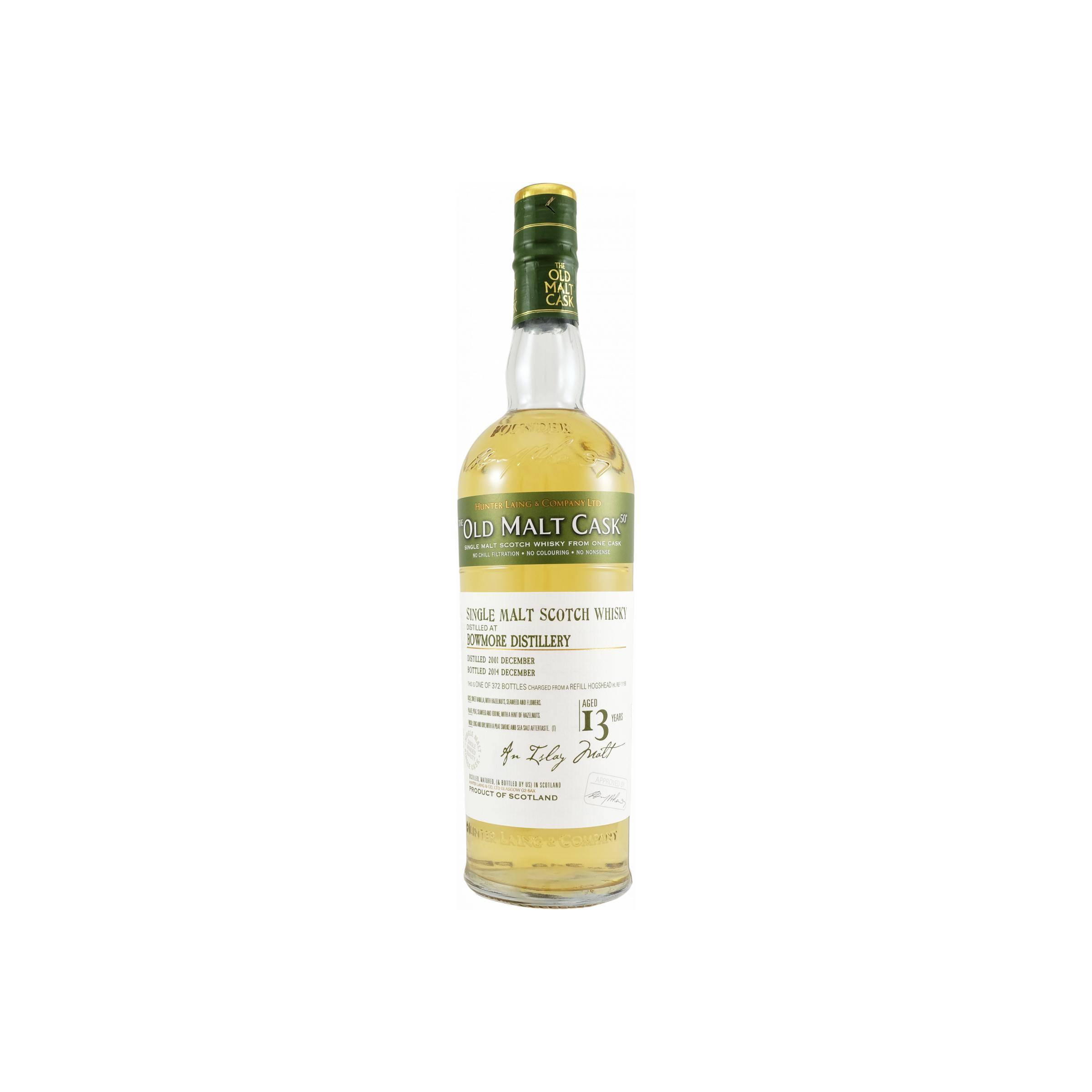 Bowmore Old Malt Cask 2001 13 Years Single Malt Whisky