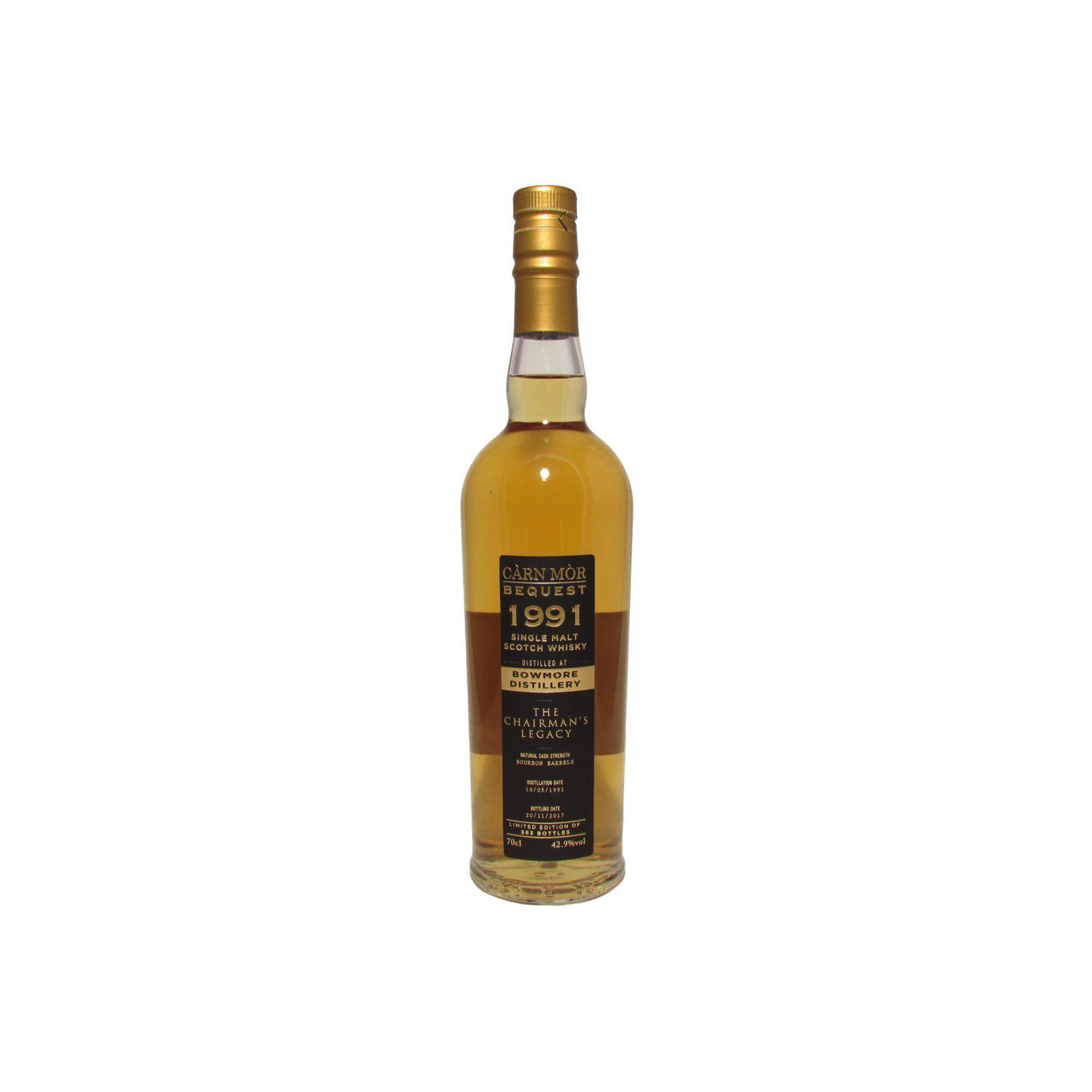 Bowmore 1991 26 Years Single Malt Whisky