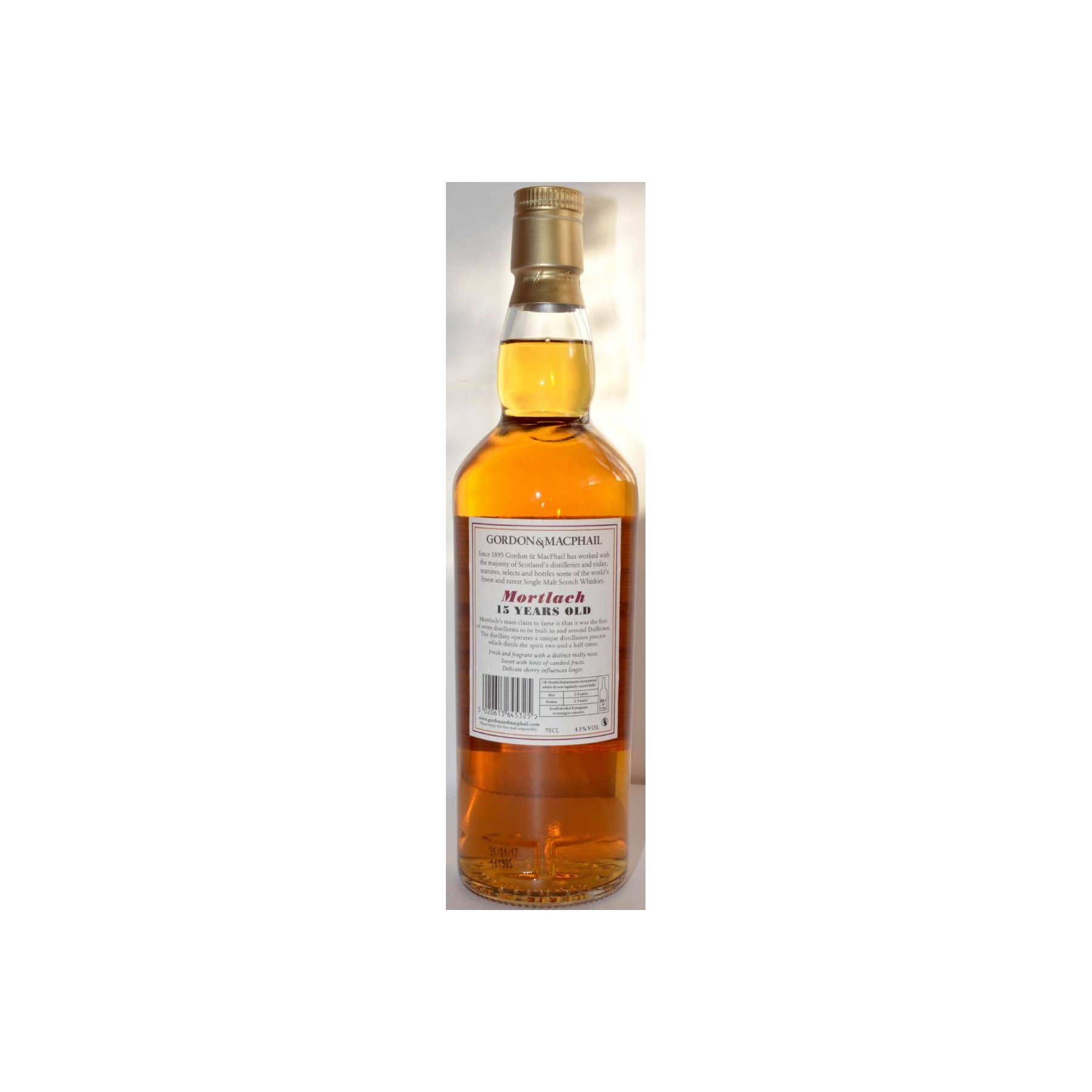 Mortlach Licensed Bottling 15 Years Single Malt Whisky 2