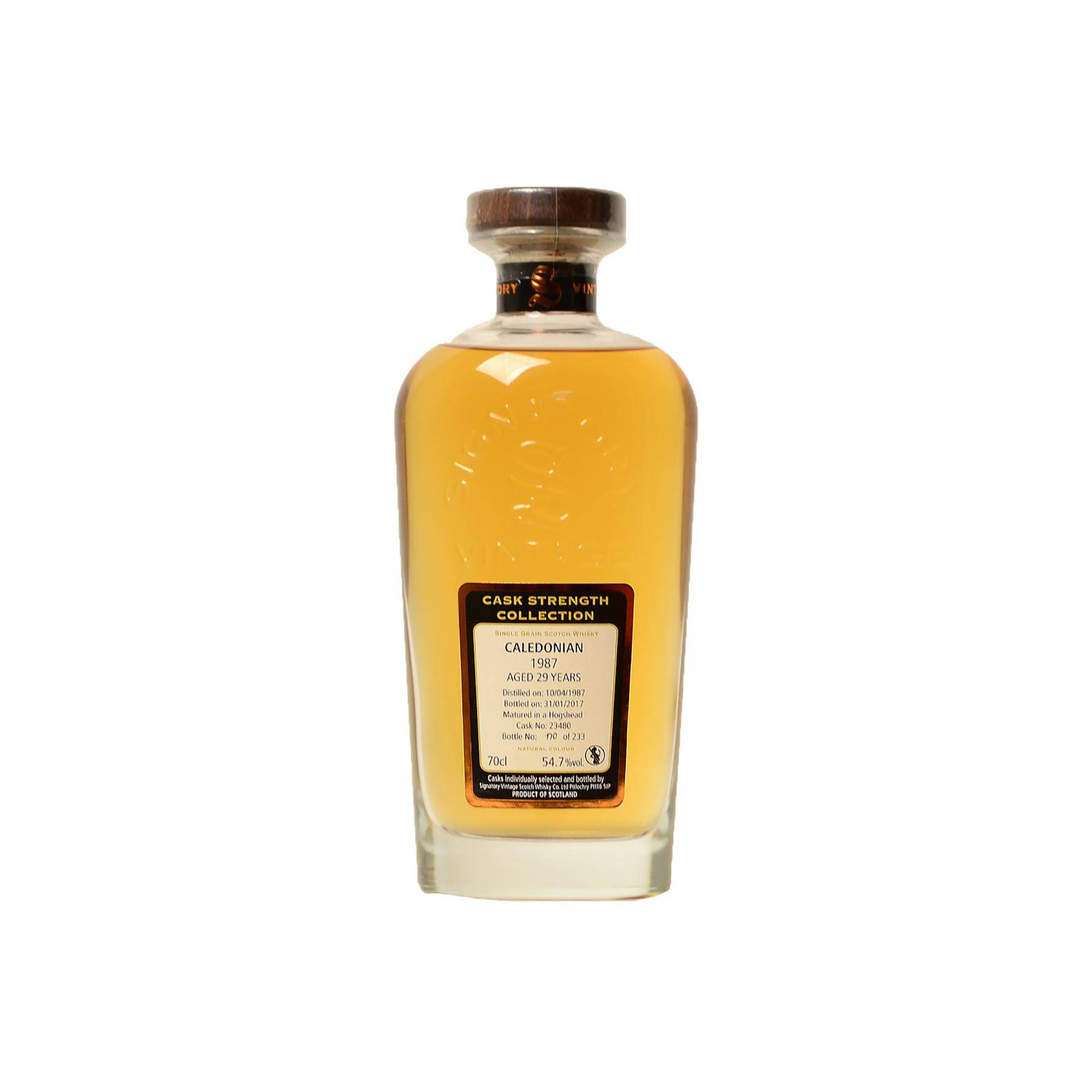 Caledonian Cask Strength Collection 1987 29 Years Single Grain Whisky