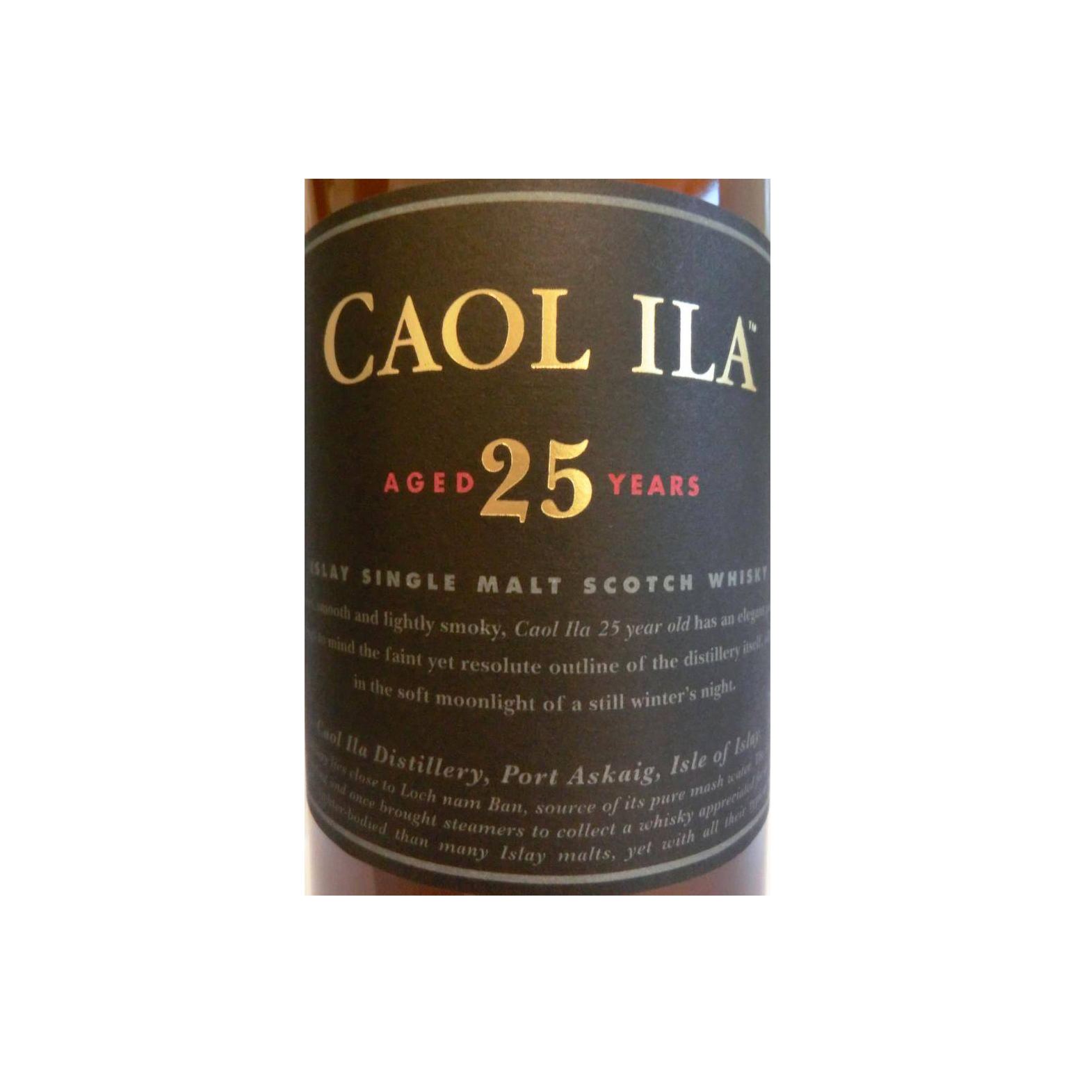 Caol Ila 25 Years Single Malt Whisky 2