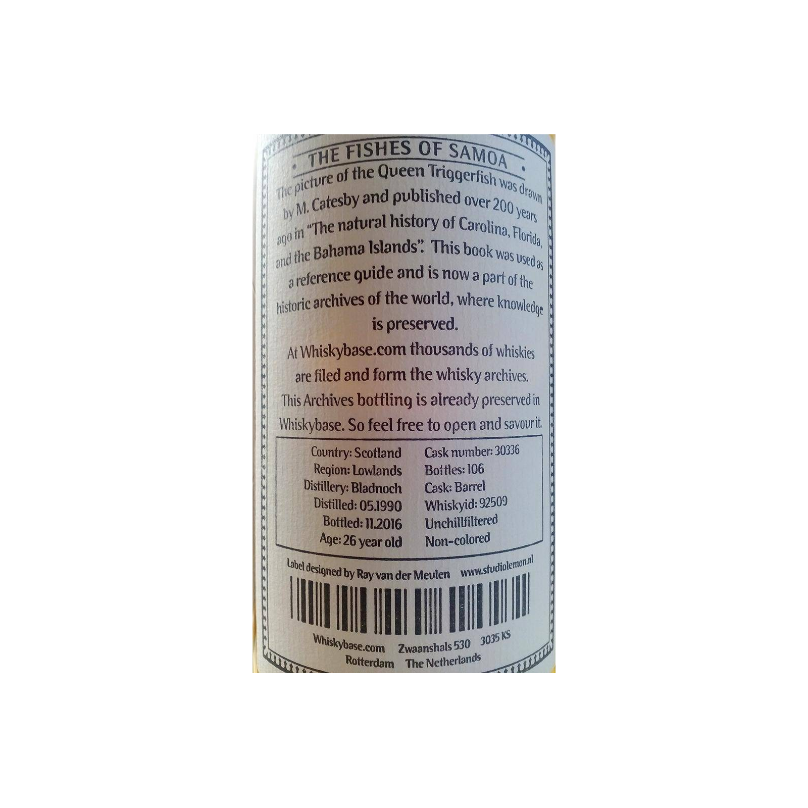 Bladnoch 1990 26 Years Single Malt Whisky 2