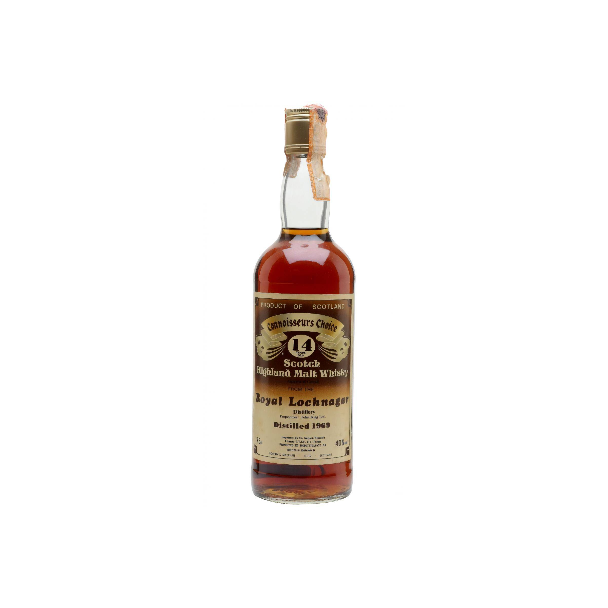 Royal Lochnagar Connoisseurs Choice 1969 14 Years Single Malt Whisky