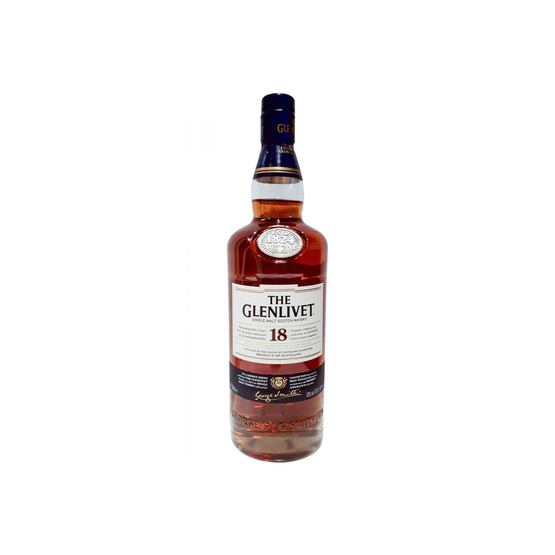 The Glenlivet 18 Years Single Malt Whisky
