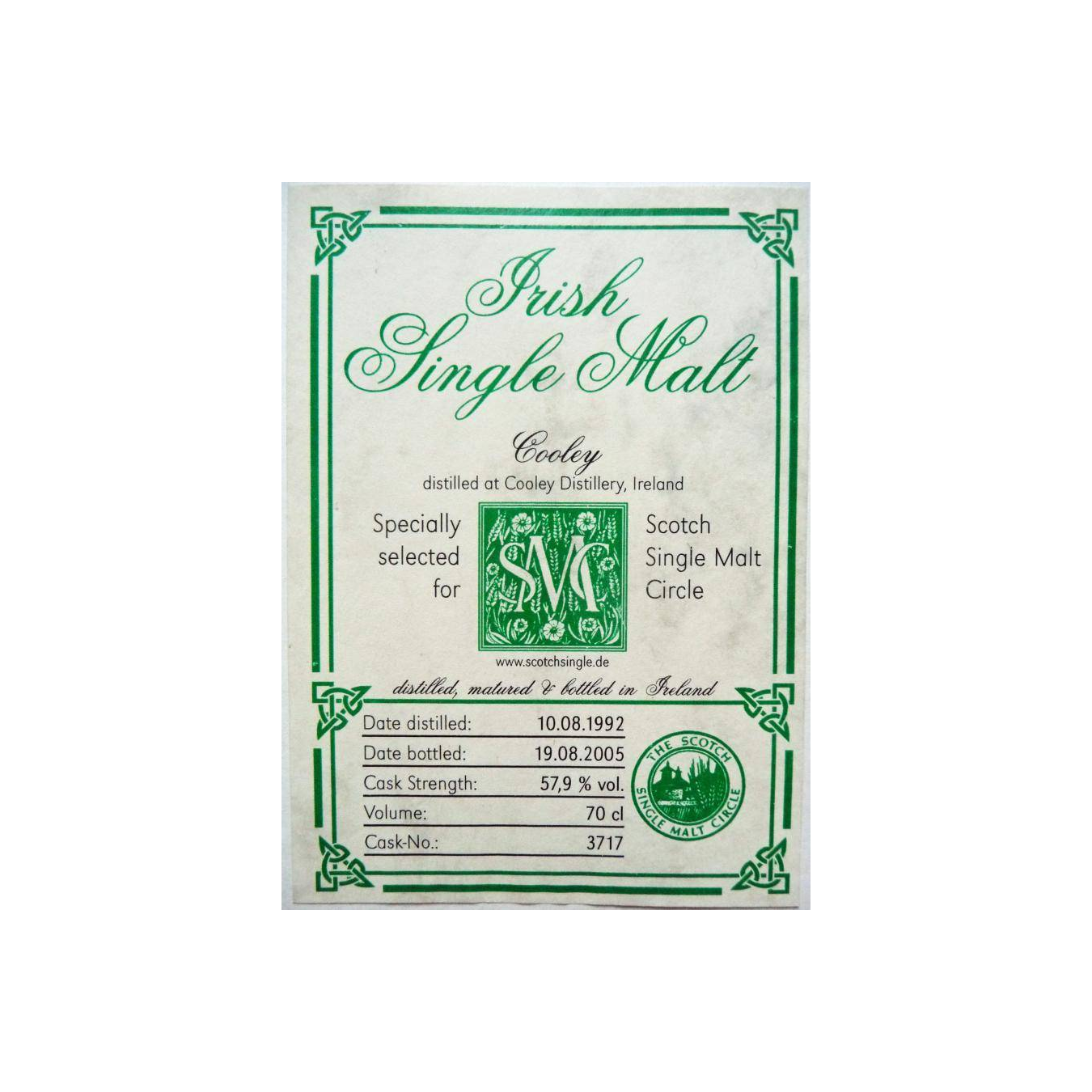 The Scotch Malt Whisky Society 1992 13 Years Single Malt Whisky 2