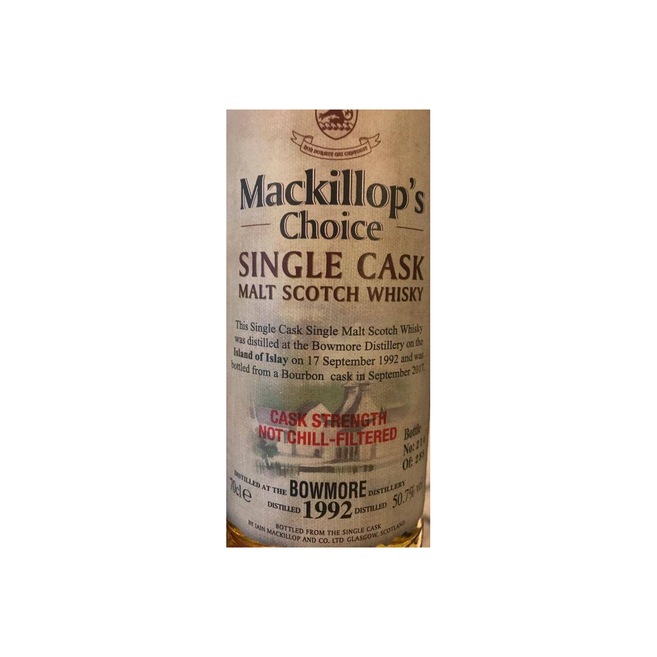Bowmore 1992 24 Years Single Malt Whisky 2