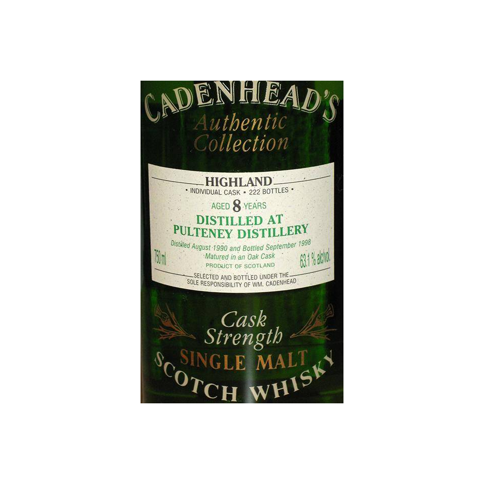 Old Pulteney Authentic Collection 1990 8 Years Single Malt Whisky