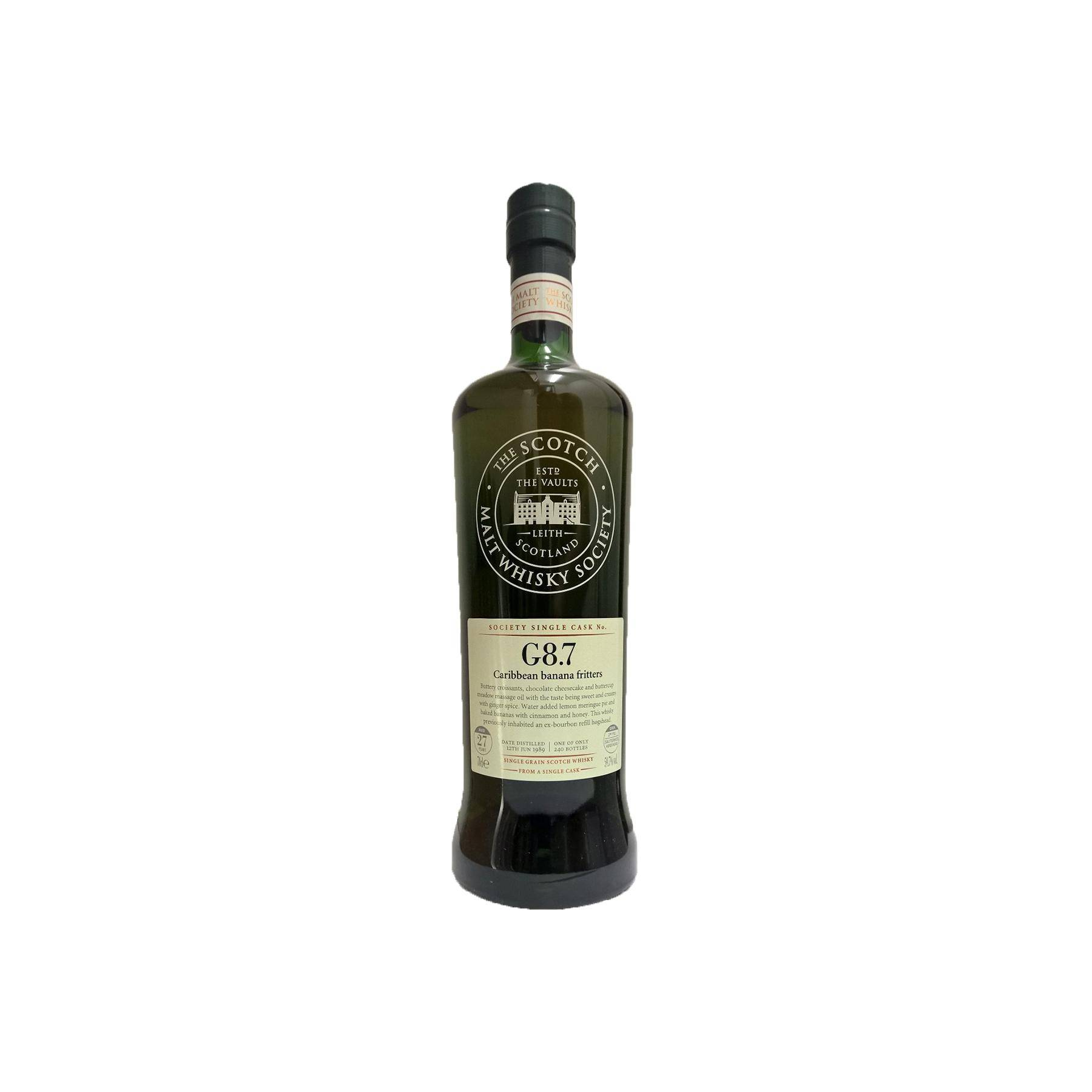 The Scotch Malt Whisky Society 1989 27 Years Single Grain Whisky