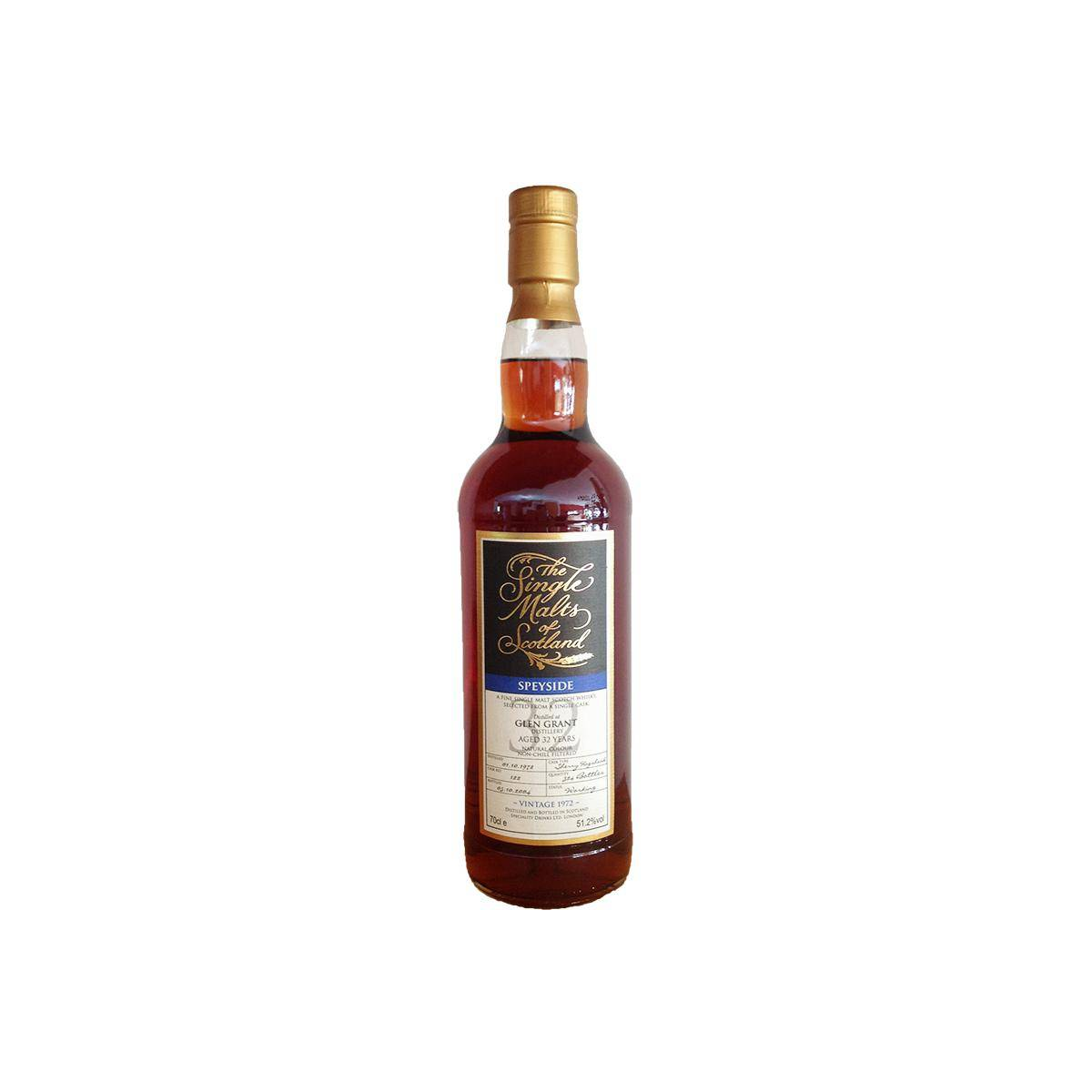 Glen Grant The Single Malts of Scotland 1972 32 Years Single Malt Whisky