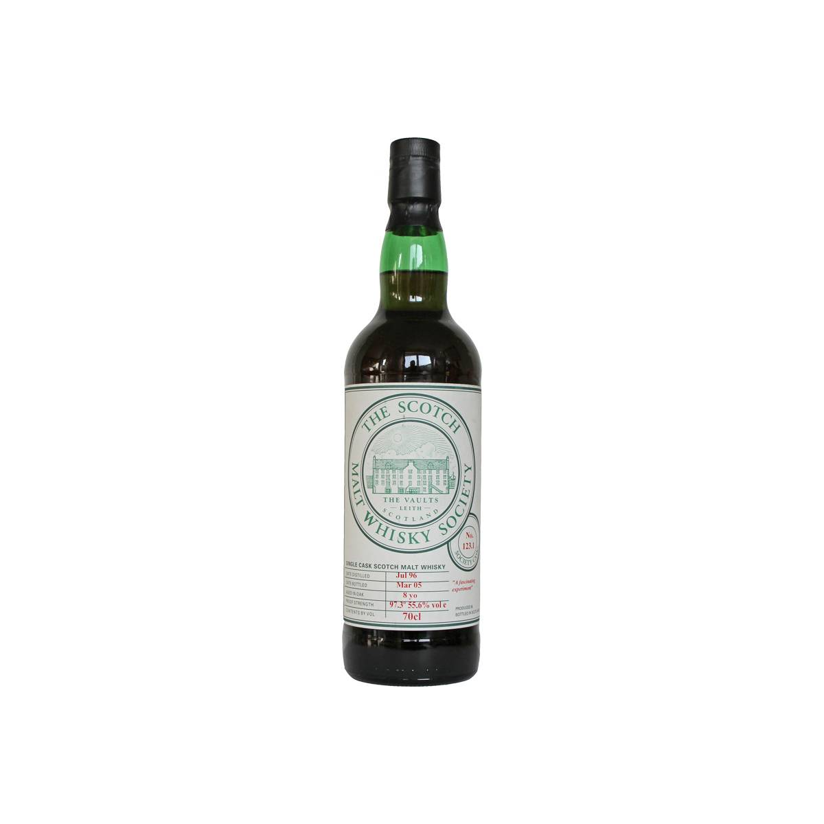 The Scotch Malt Whisky Society 1996 8 Years Single Malt Whisky