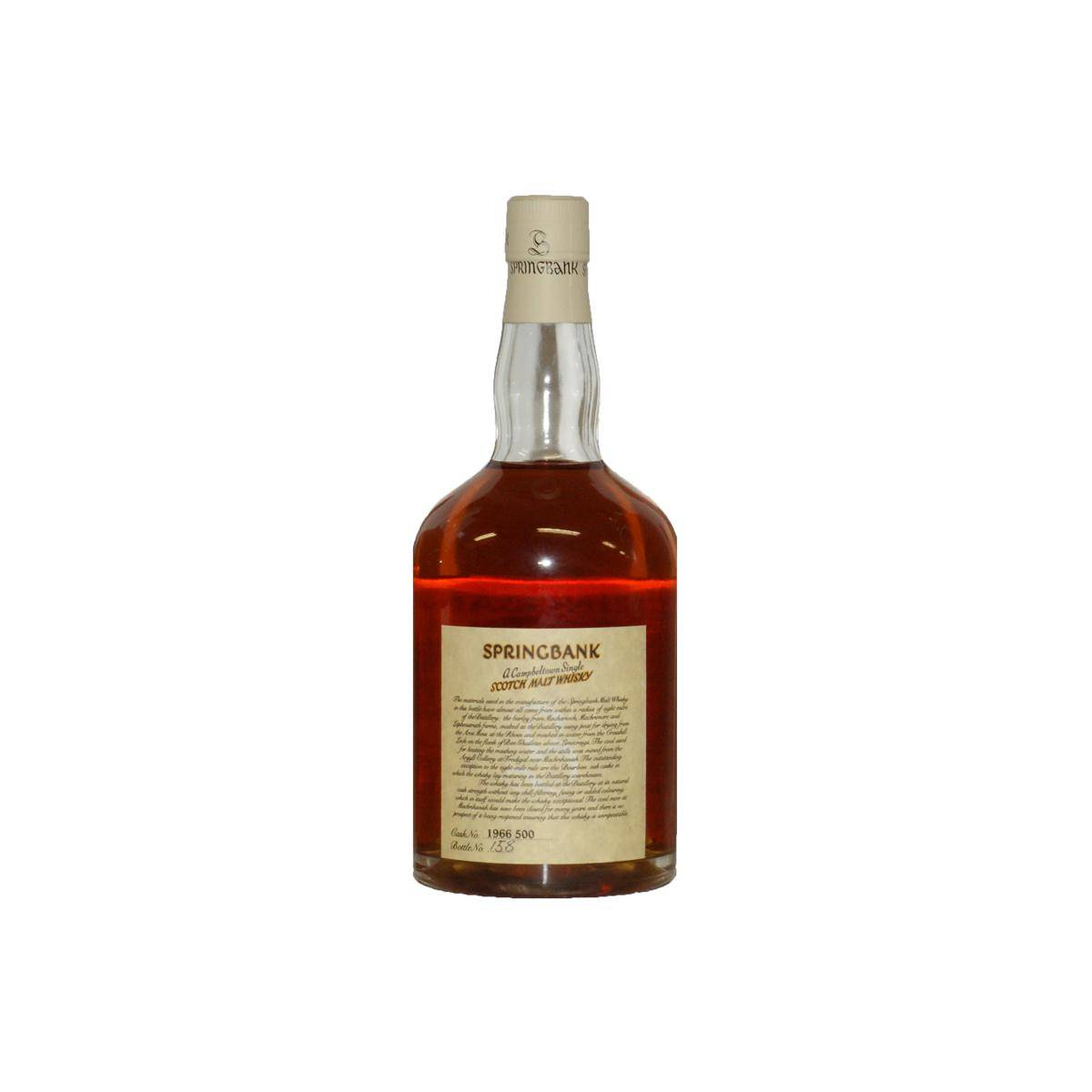 Springbank 1966 32 Years Single Malt Whisky 2