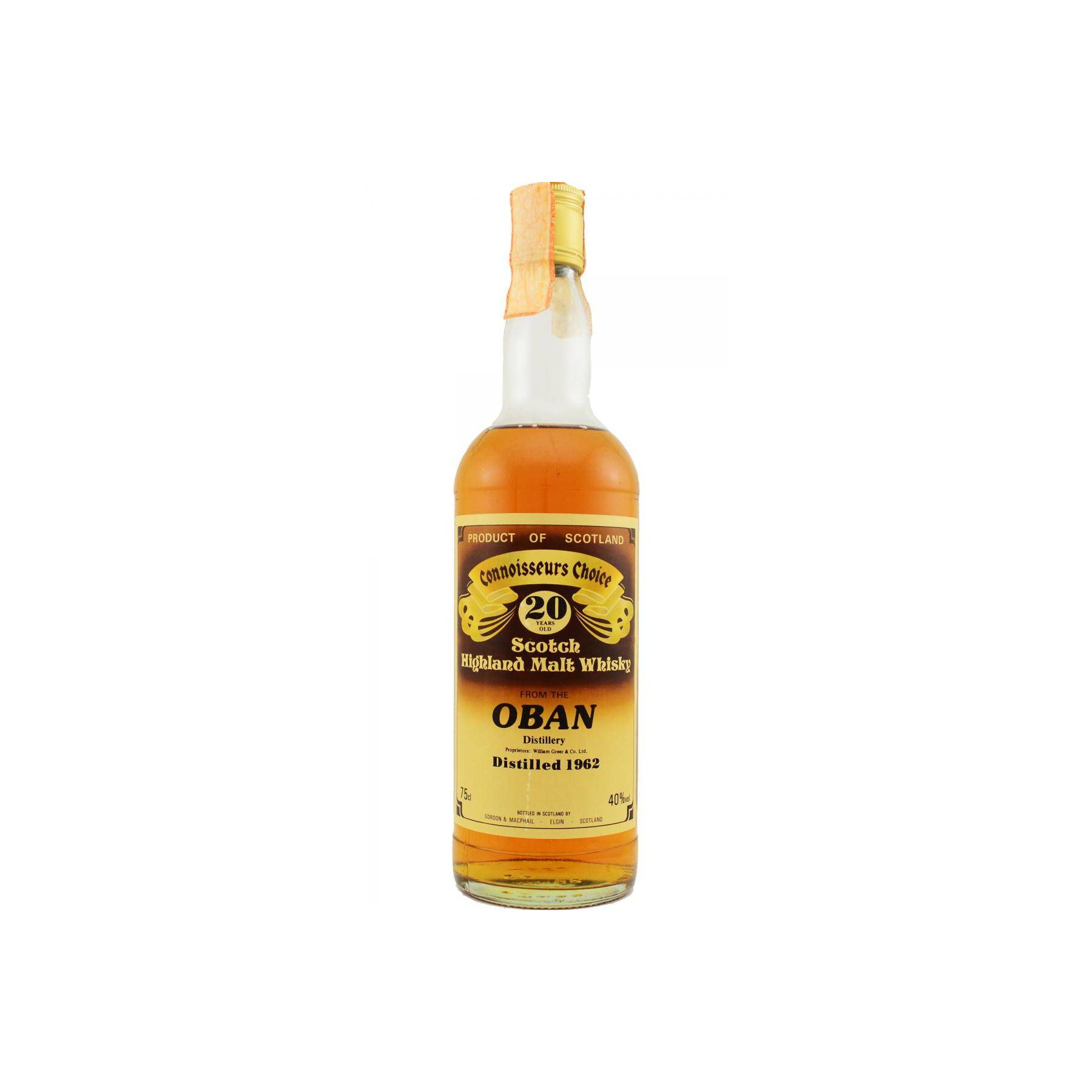 Oban Connoisseurs Choice 1962 20 Years Single Malt Whisky