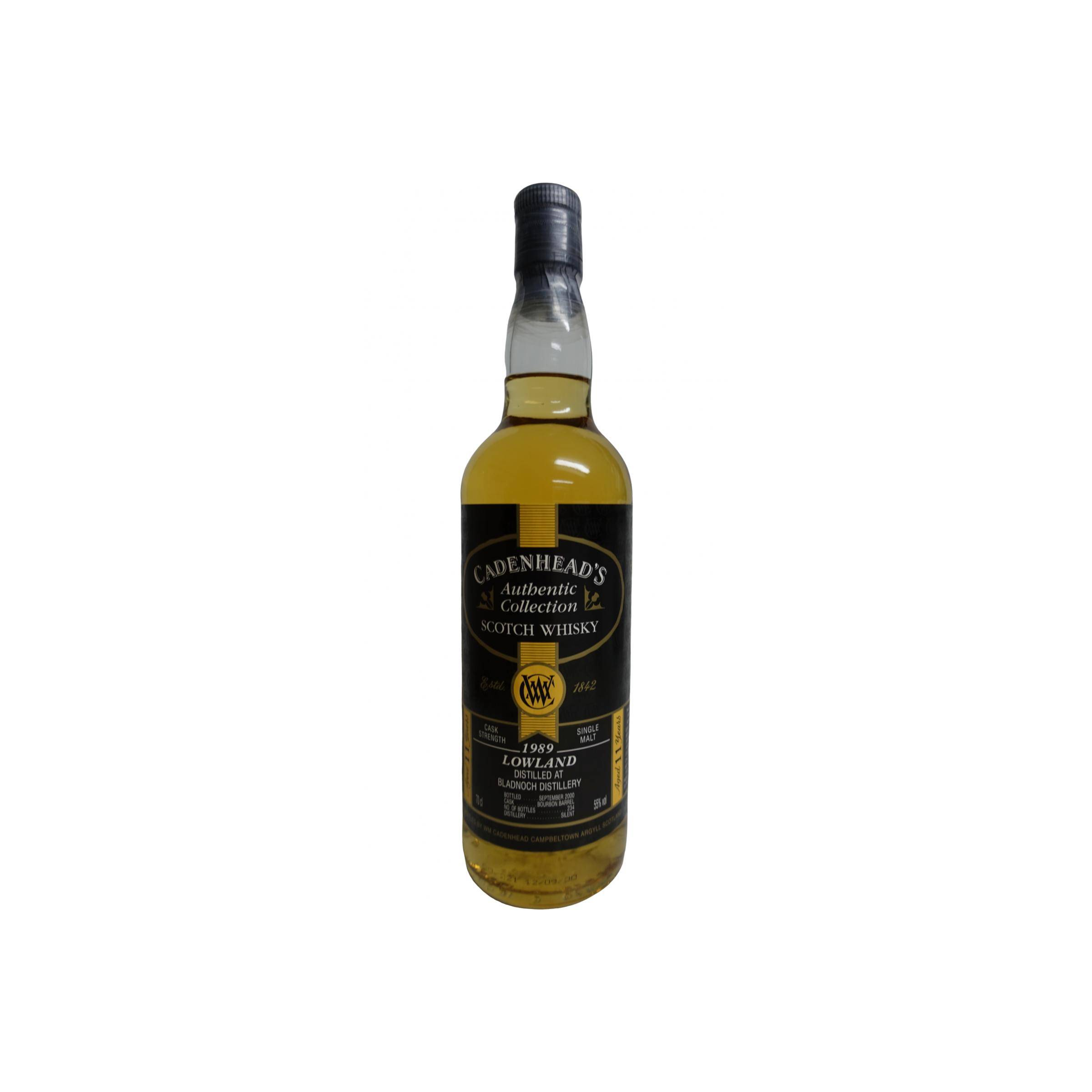 Bladnoch Authentic Collection 1989 11 Years Single Malt Whisky