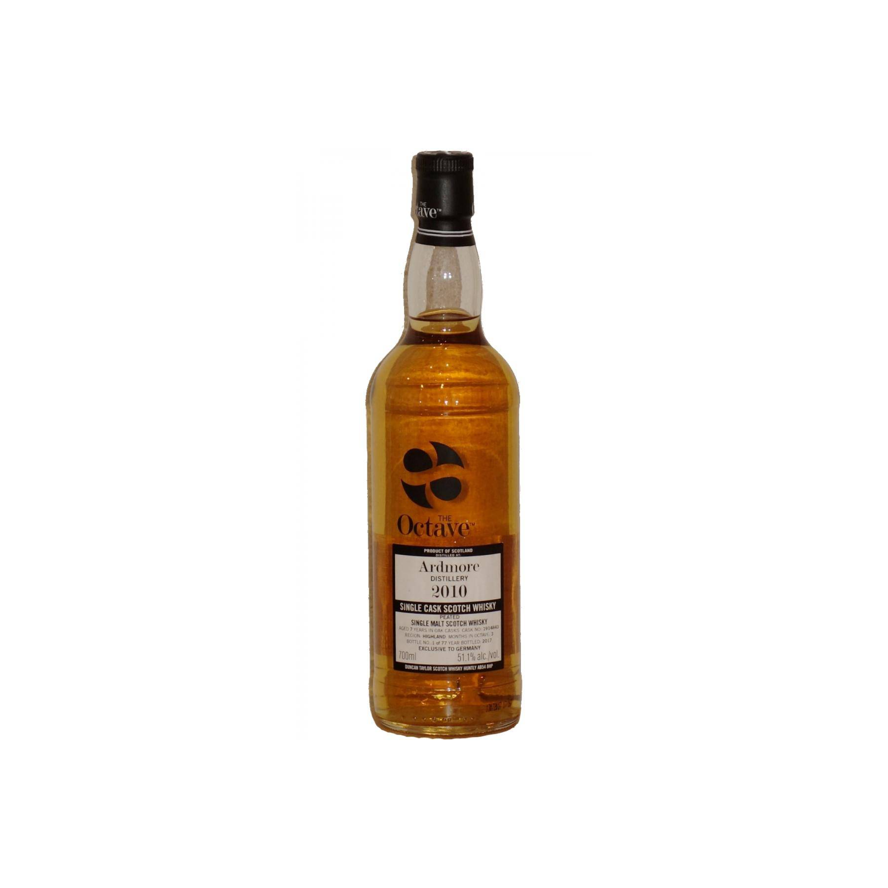 Ardmore The Octave 2010 7 Years Single Malt Whisky