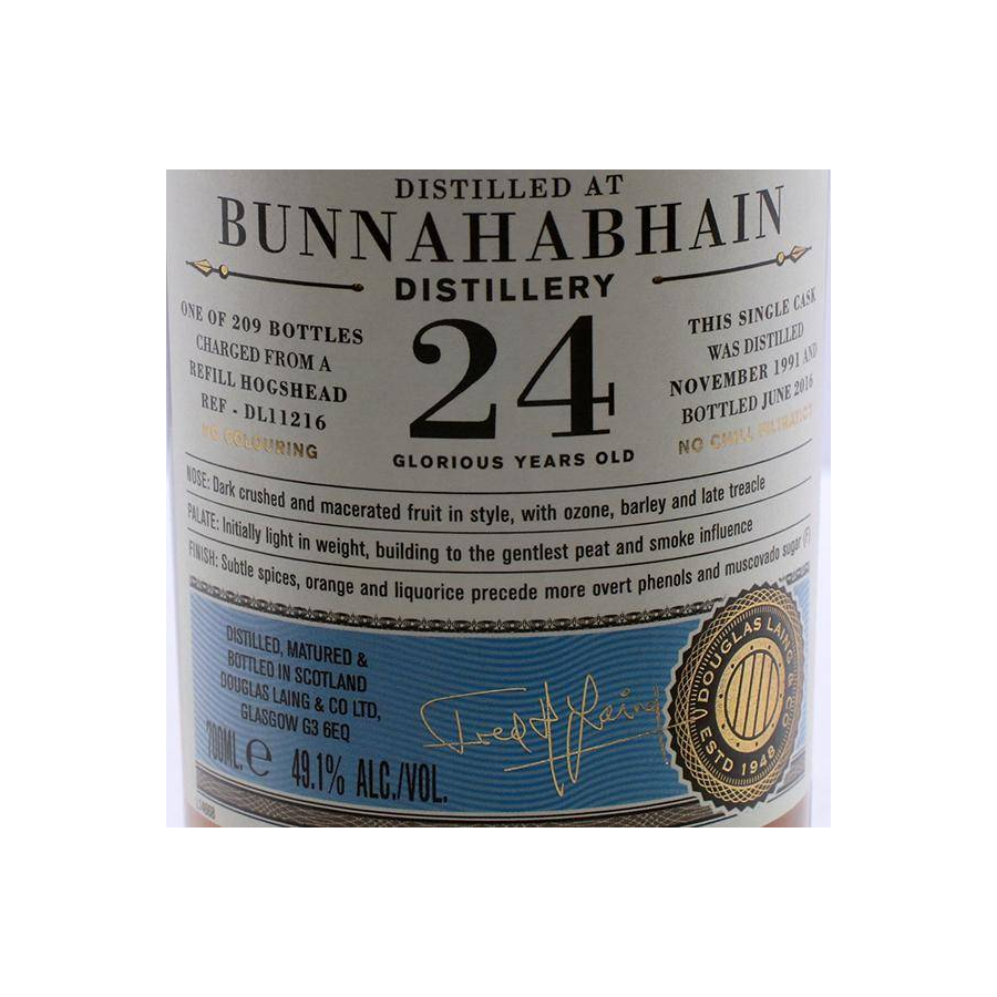 Bunnahabhain Old Particular 1991 24 Years Single Malt Whisky 2