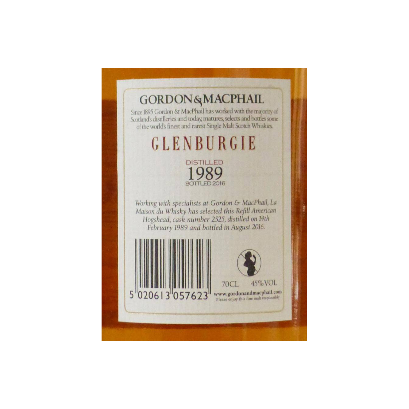 Glenburgie Single Cask 1989 27 Years Single Malt Whisky 3