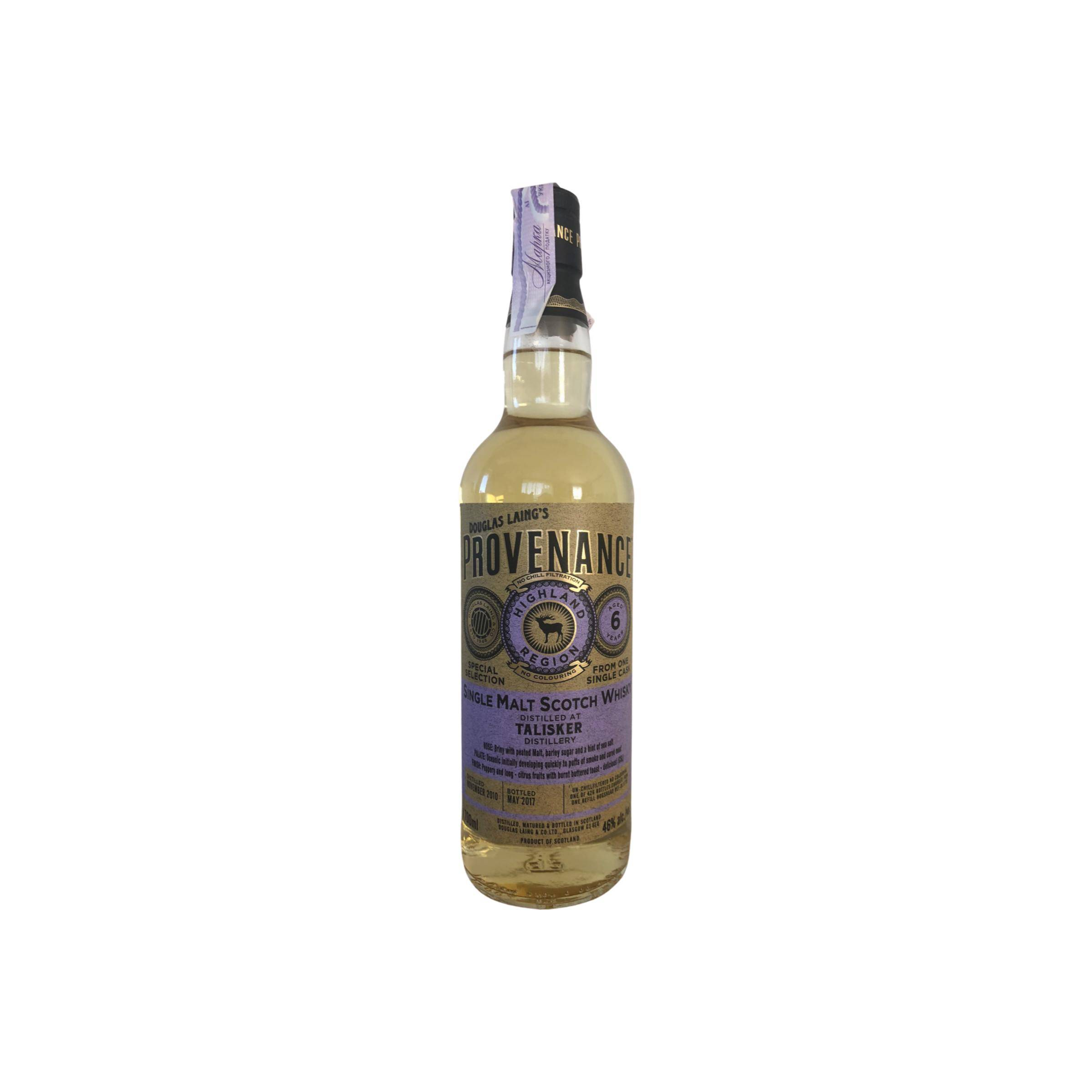 Talisker 2010 6 Years Single Malt Whisky
