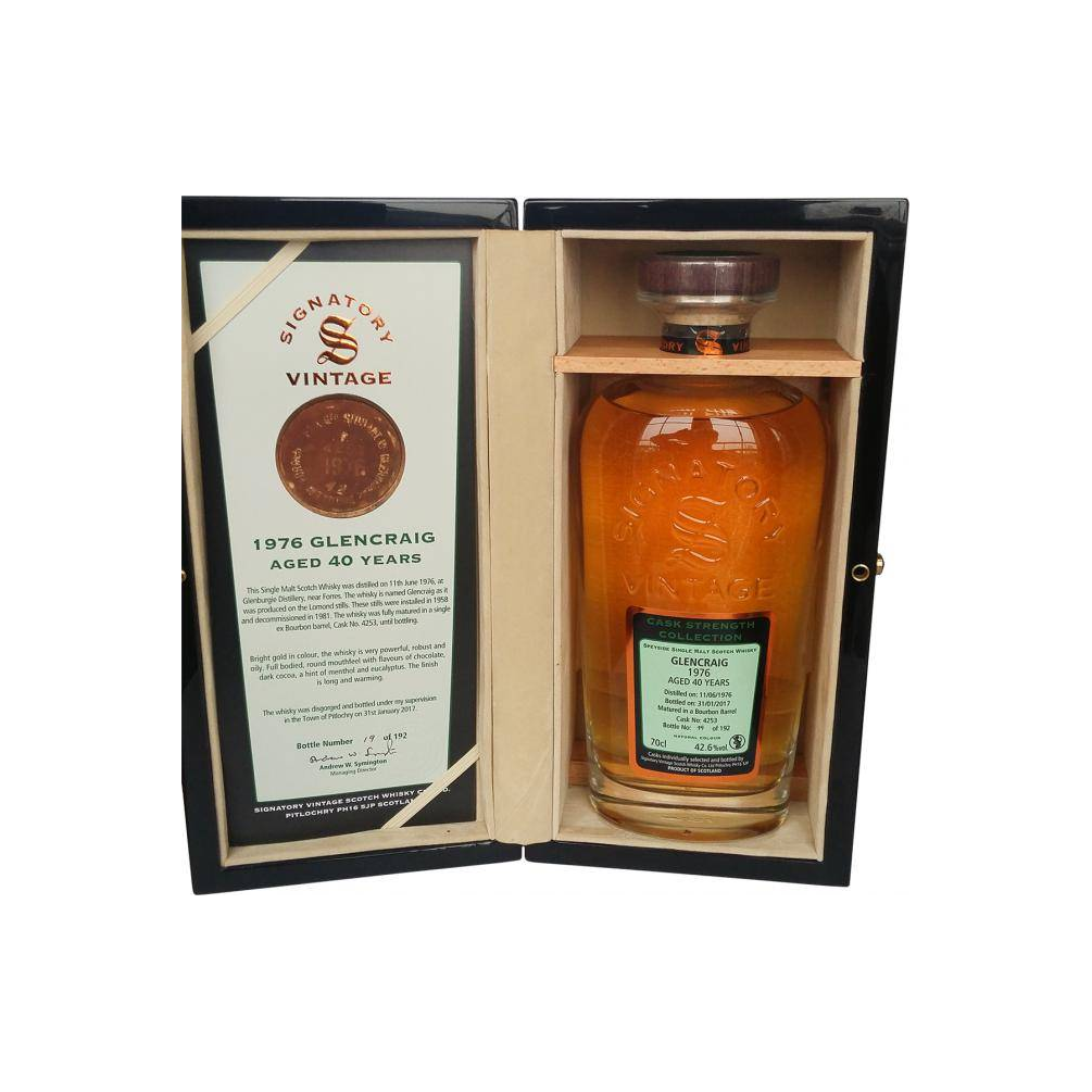 Glenburgie 1976 40 Years Single Malt Whisky 3