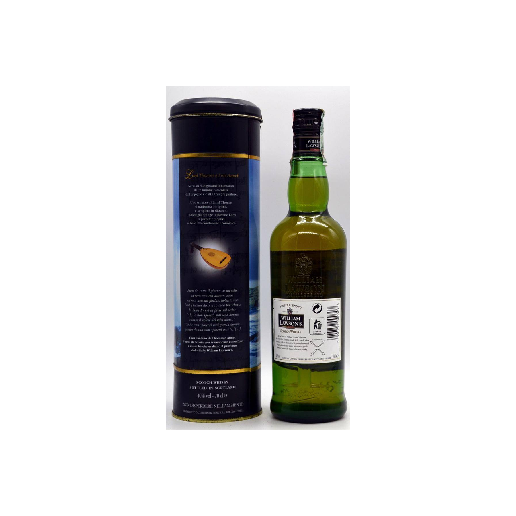 William Lawson's Finest Blended Scotch Whisky 3