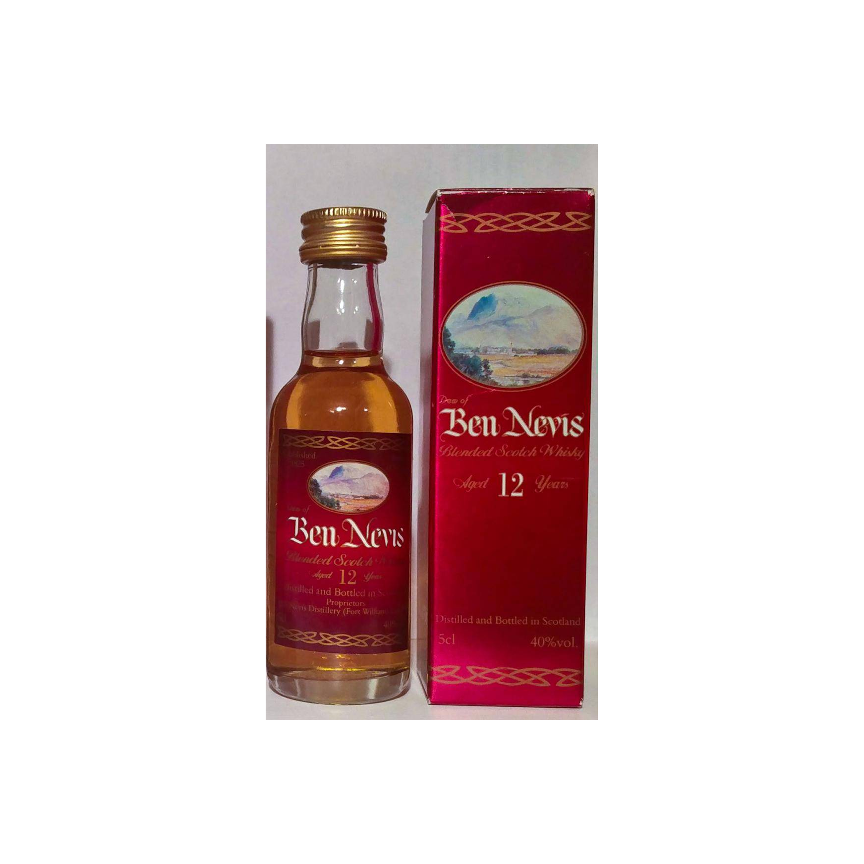 Ben Nevis Miniature 12 Years Blended Whisky 3