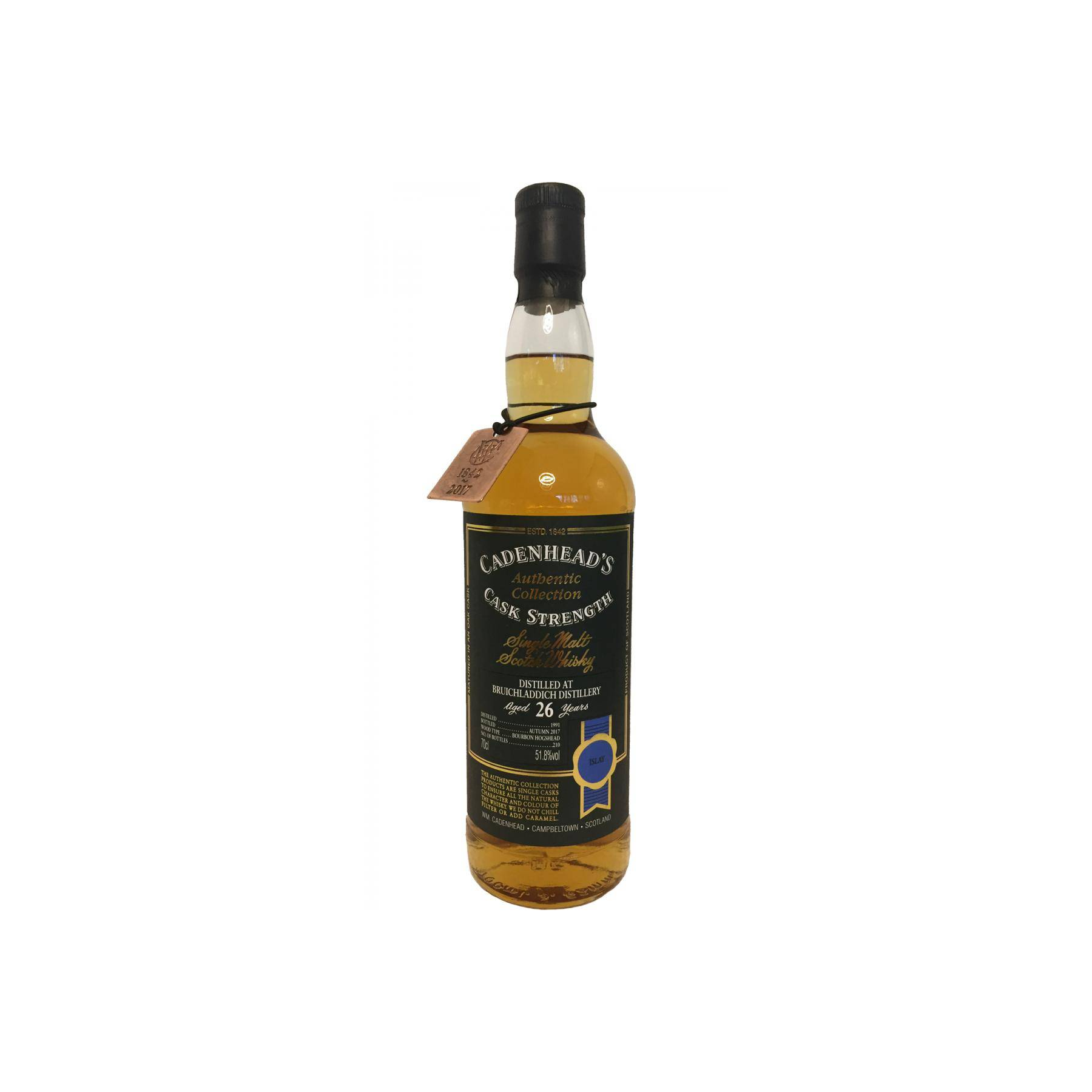 Bruichladdich Authentic Collection 1991 26 Years Single Malt Whisky