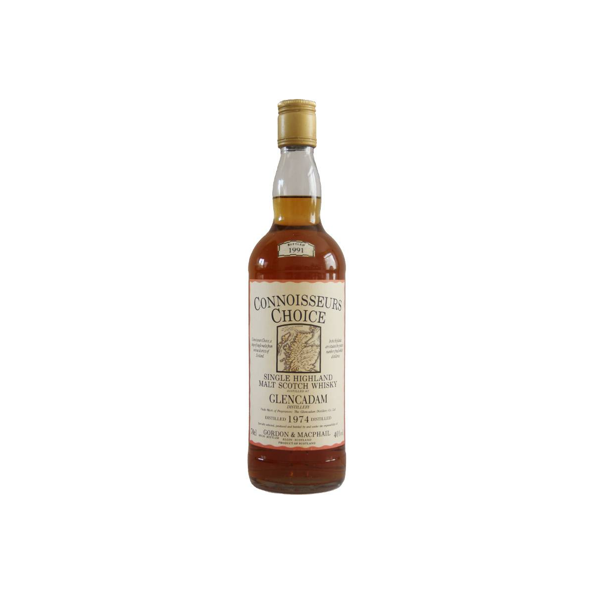 Glencadam Connoisseurs Choice 1974 17 Years Single Malt Whisky