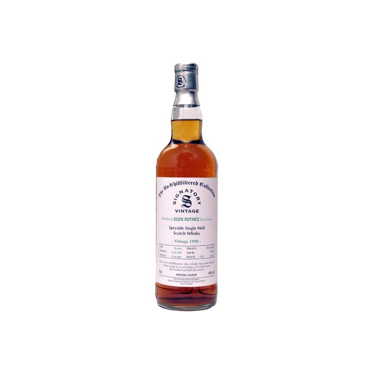 The Glenrothes The Un-Chillfiltered Collection 1990 14 Years Single Malt Whisky