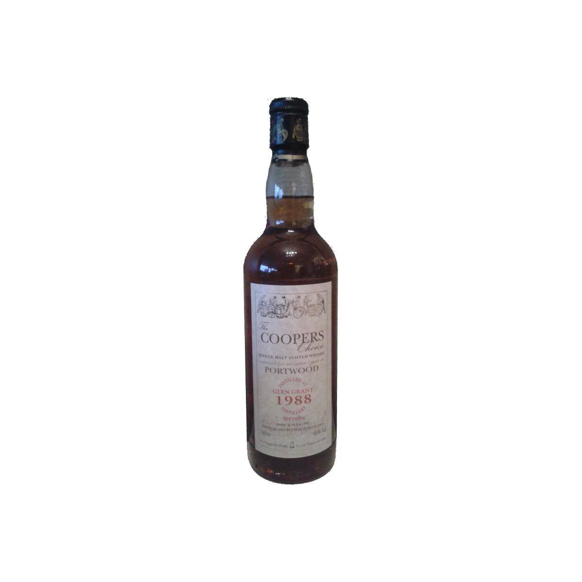 Glen Grant The Cooper's Choice 1988 15 Years Single Malt Whisky
