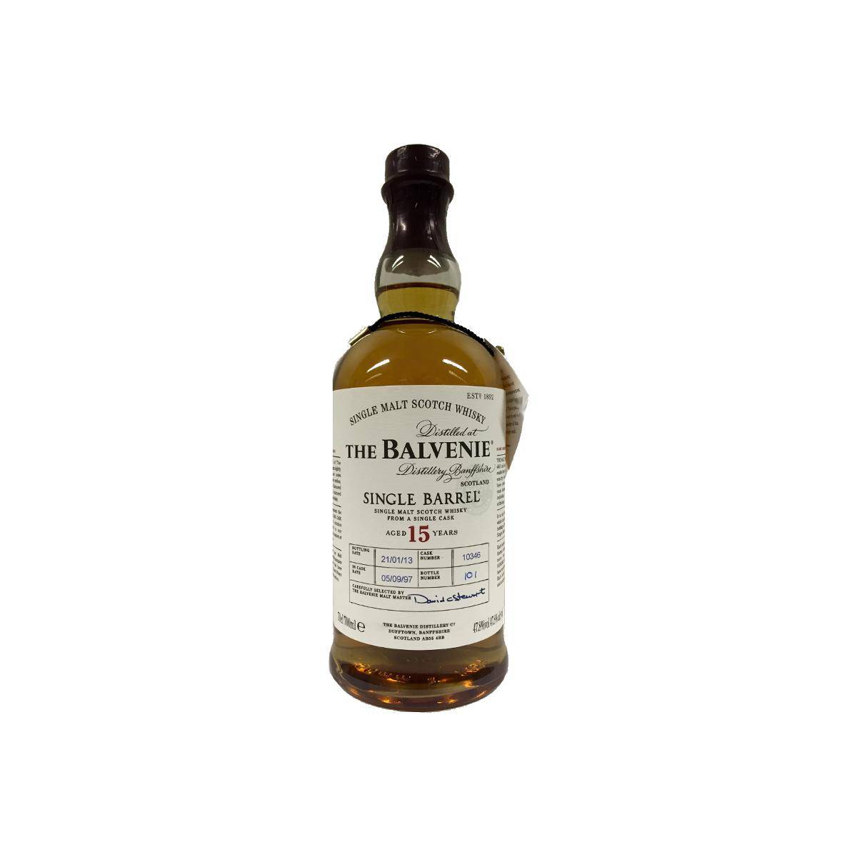 The Balvenie Single Cask 1997 15 Years Single Malt Whisky