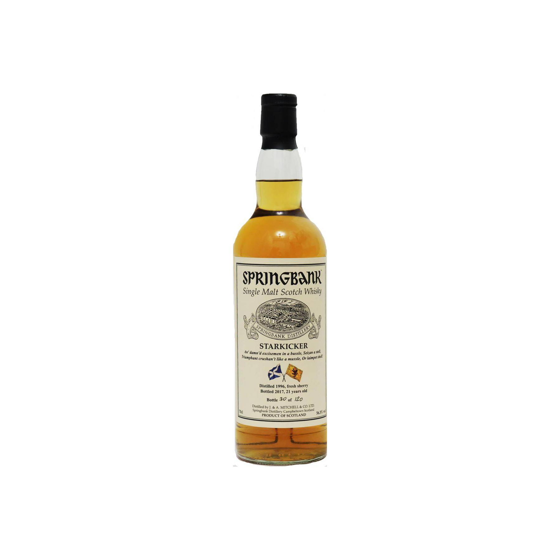 Springbank 1996 21 Years Single Malt Whisky