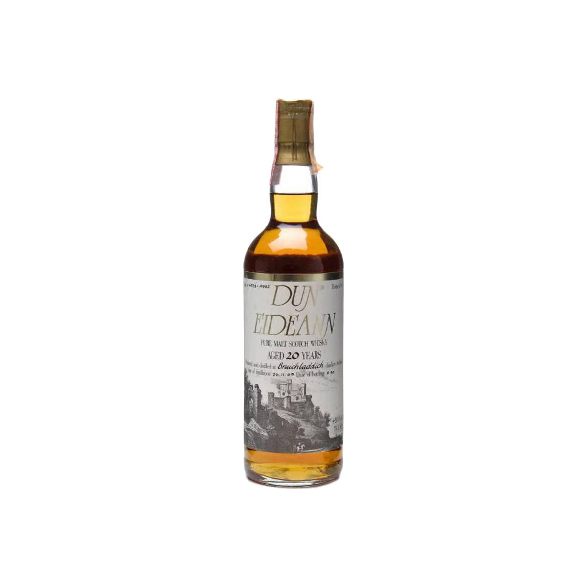 Bruichladdich 1969 20 Years Single Malt Whisky